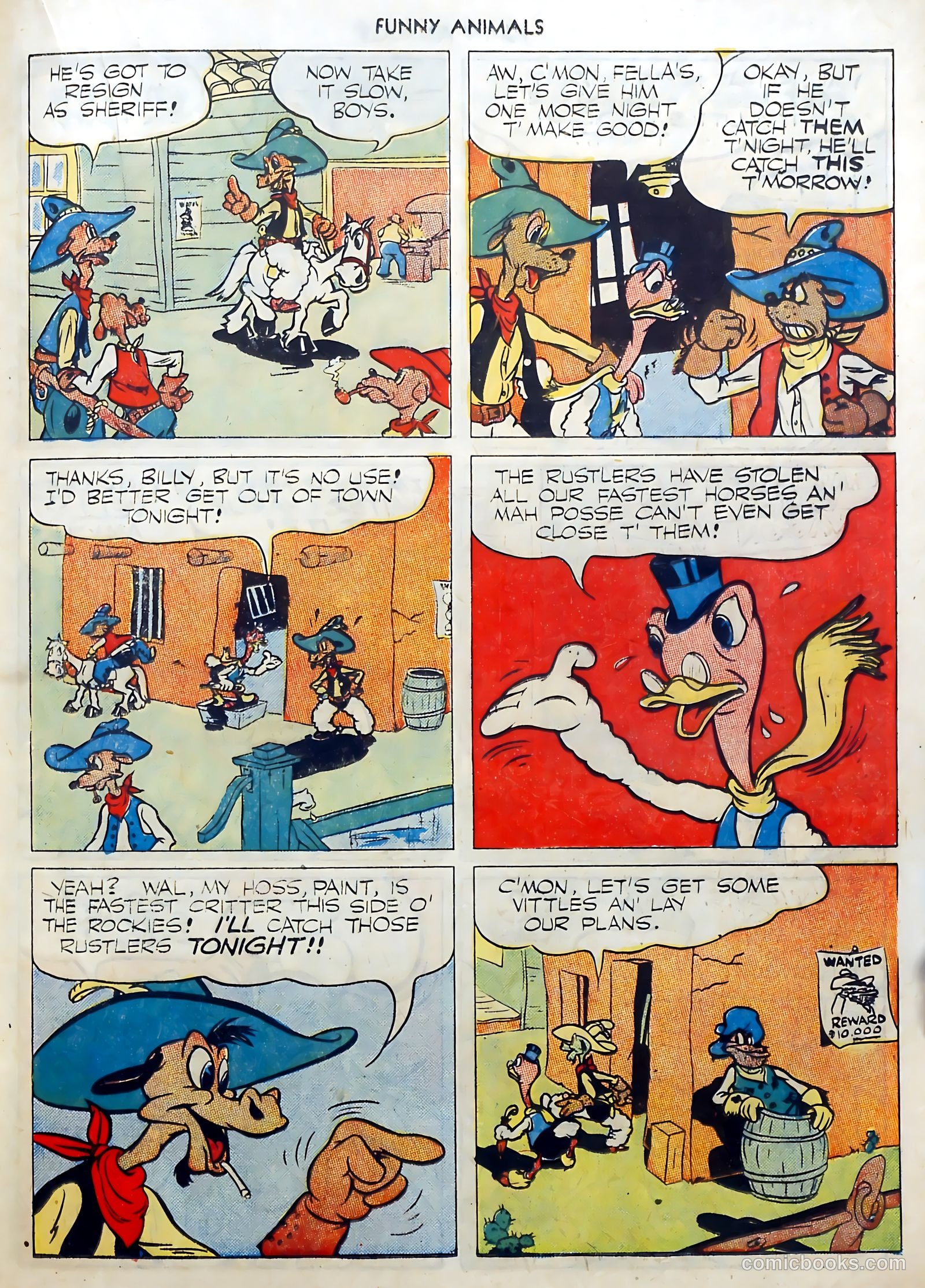 Fawcett's Funny Animals #13 (1943) — page 35 of 60