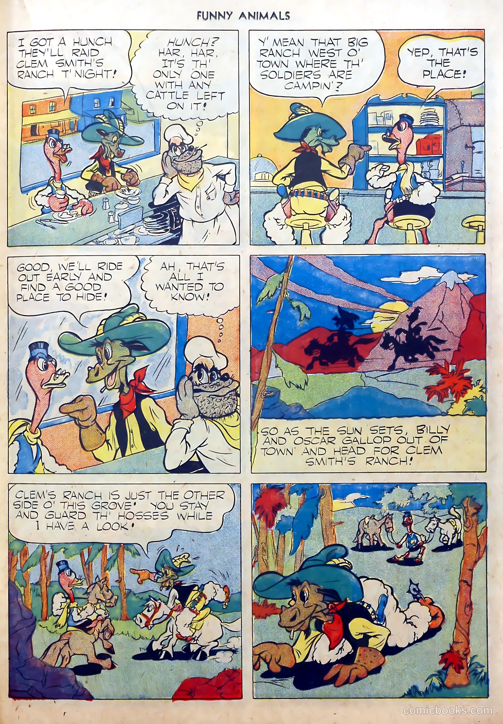 Fawcett's Funny Animals #13 (1943) — page 37 of 60