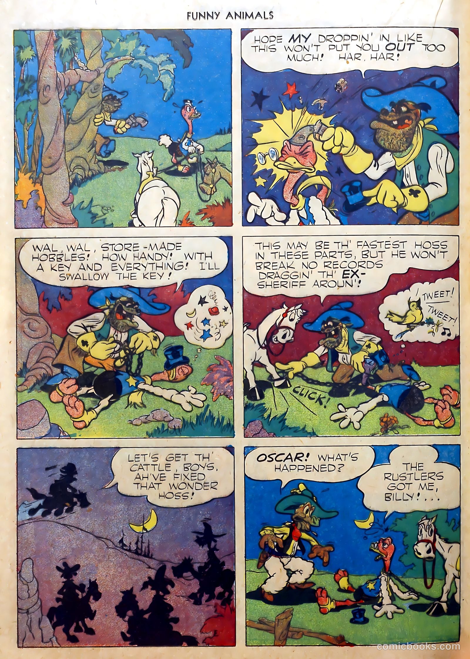 Fawcett's Funny Animals #13 (1943) — page 38 of 60