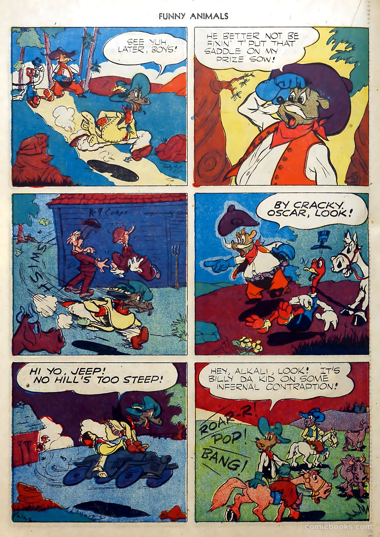 Fawcett's Funny Animals #13 (1943) — page 40 of 60