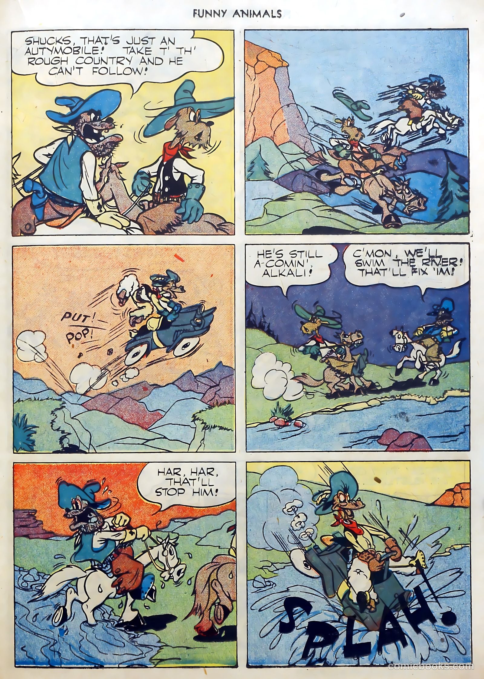 Fawcett's Funny Animals #13 (1943) — page 41 of 60