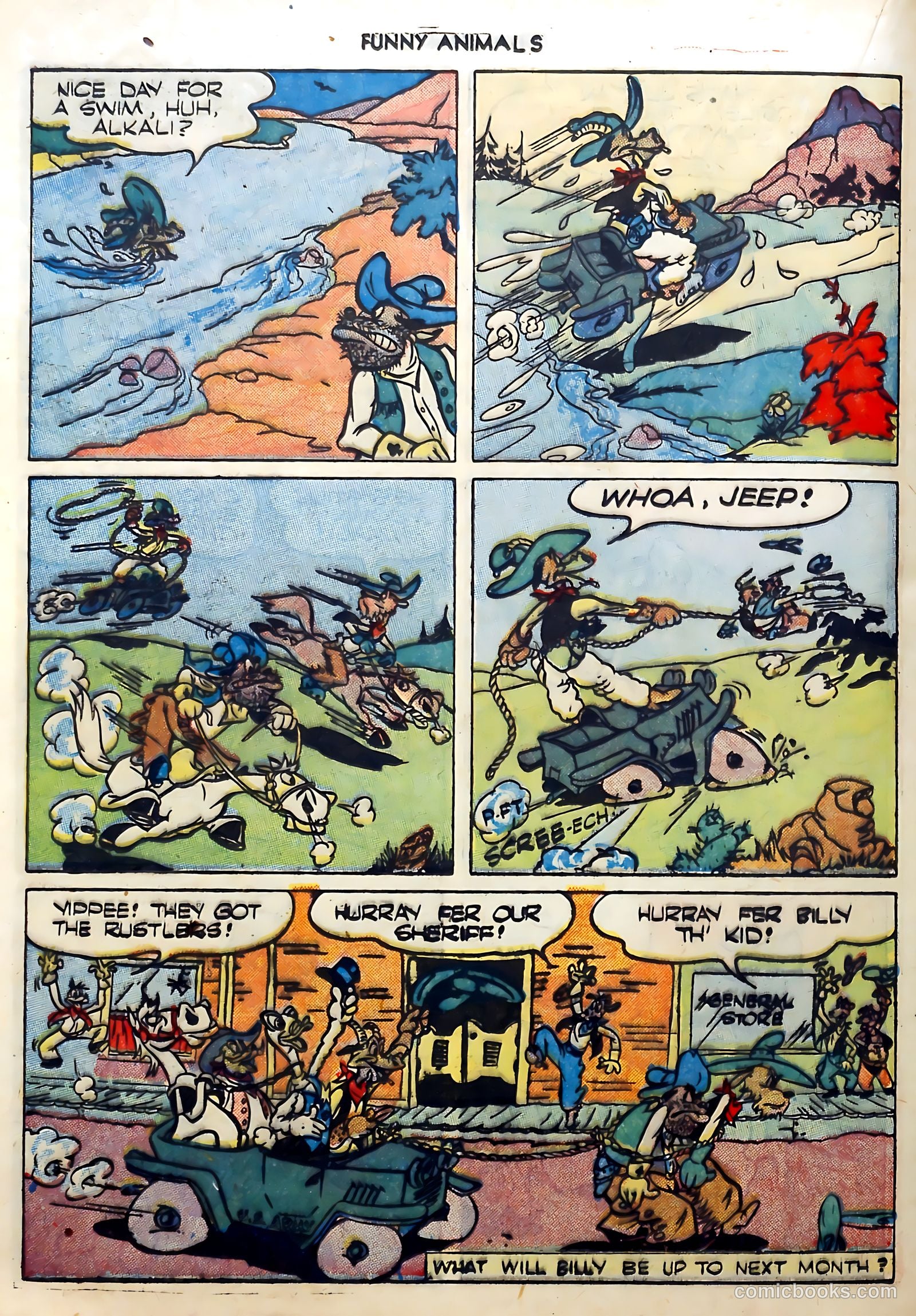 Fawcett's Funny Animals #13 (1943) — page 42 of 60