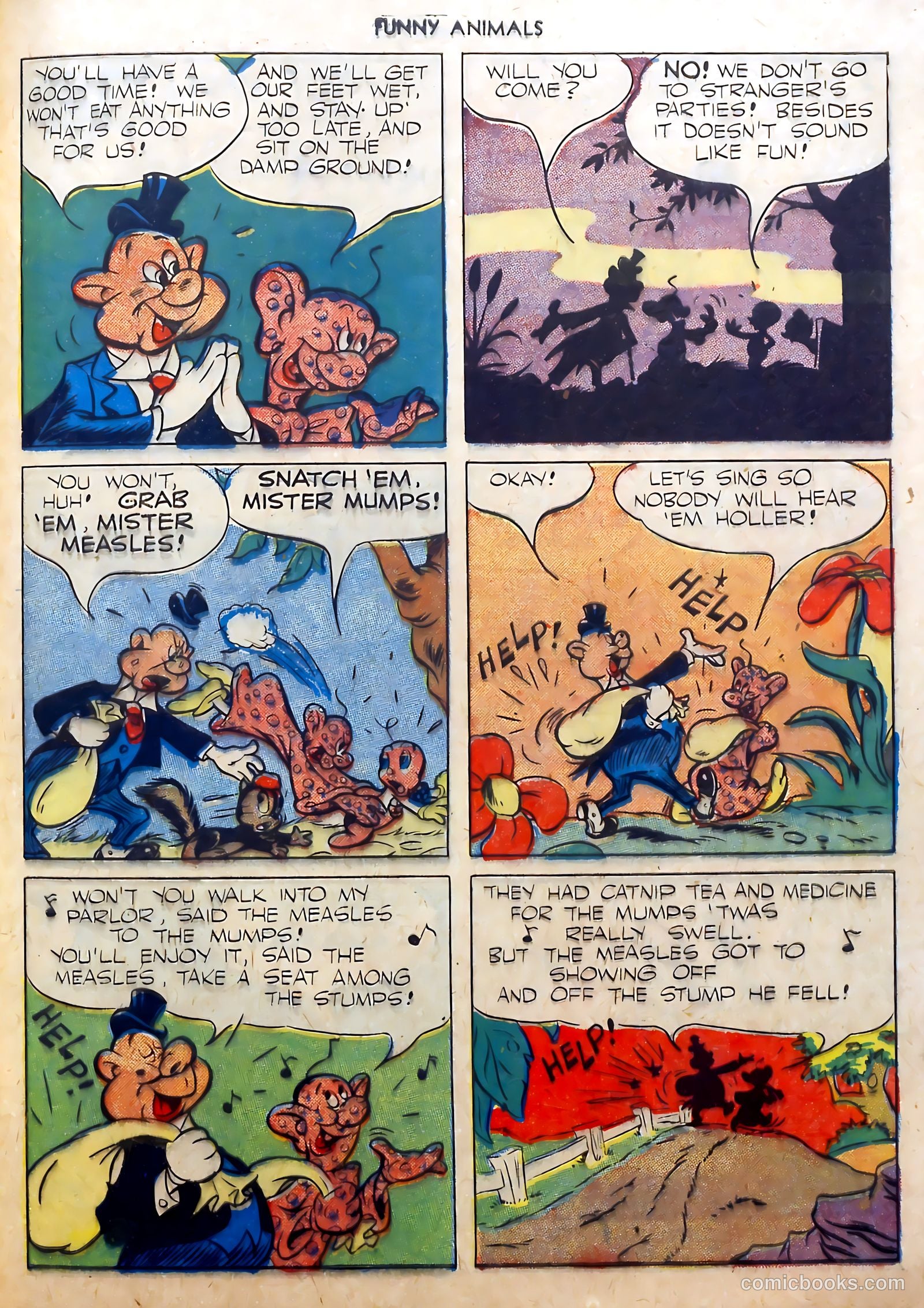 Fawcett's Funny Animals #13 (1943) — page 49 of 60