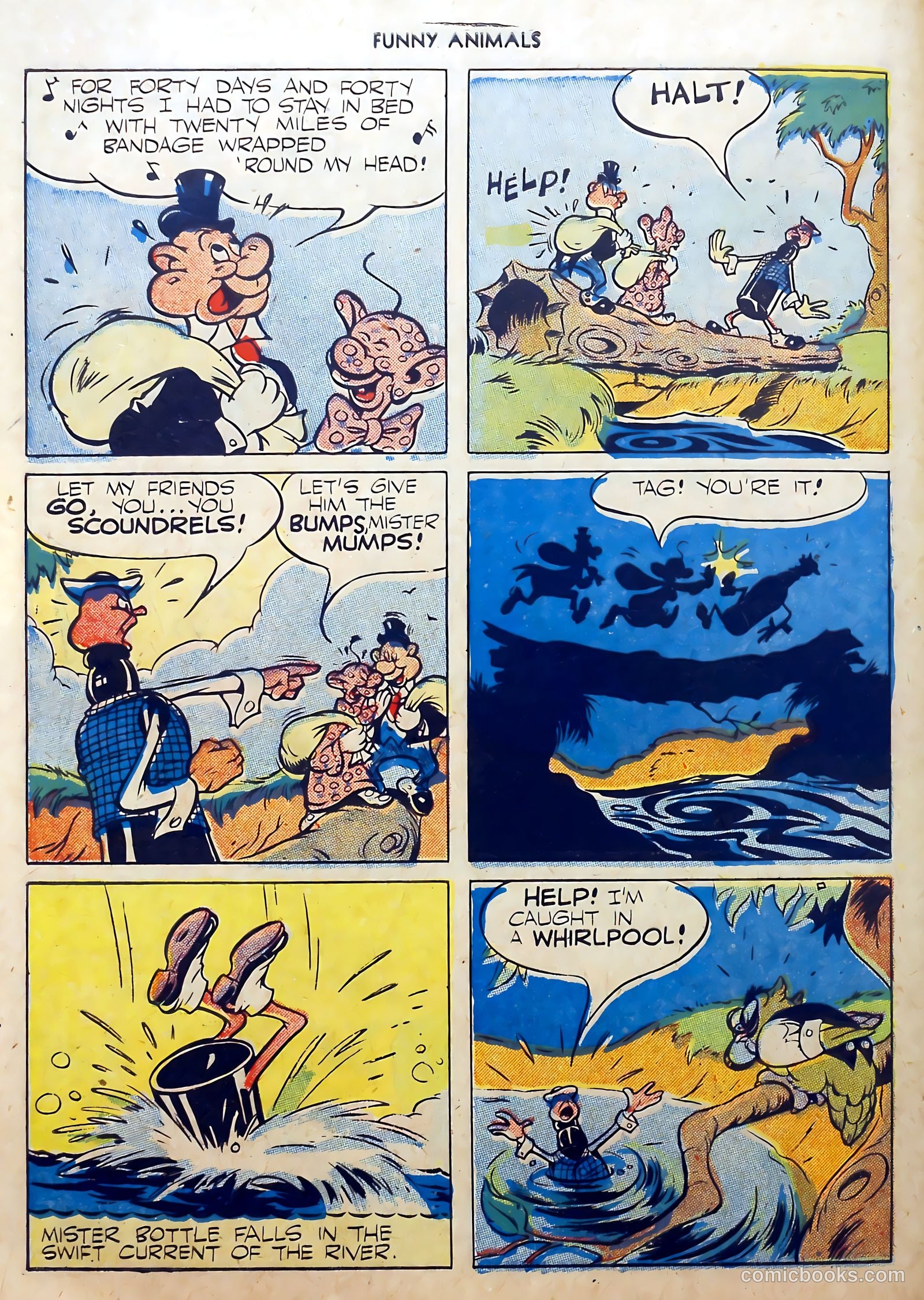 Fawcett's Funny Animals #13 (1943) — page 50 of 60
