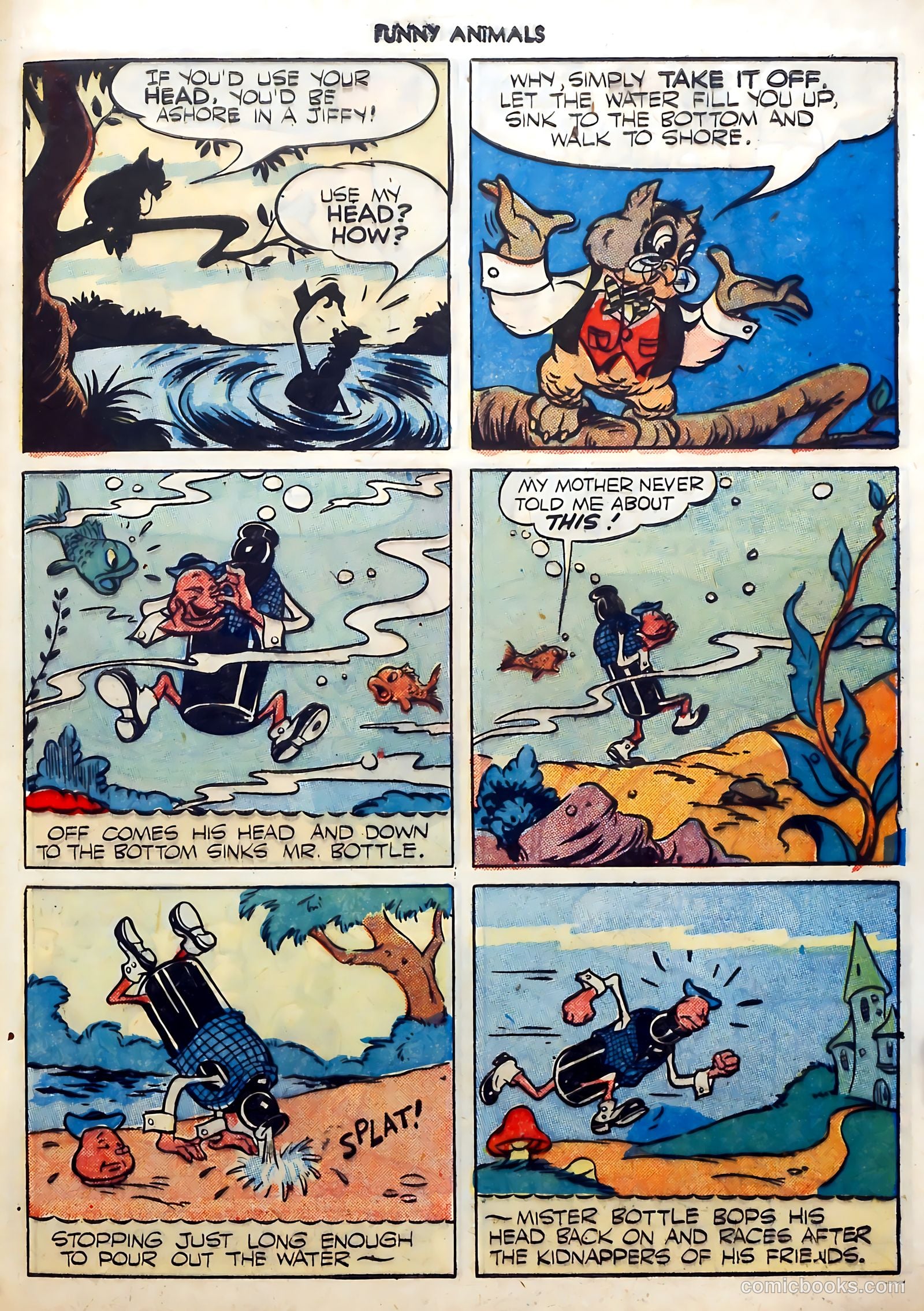 Fawcett's Funny Animals #13 (1943) — page 51 of 60