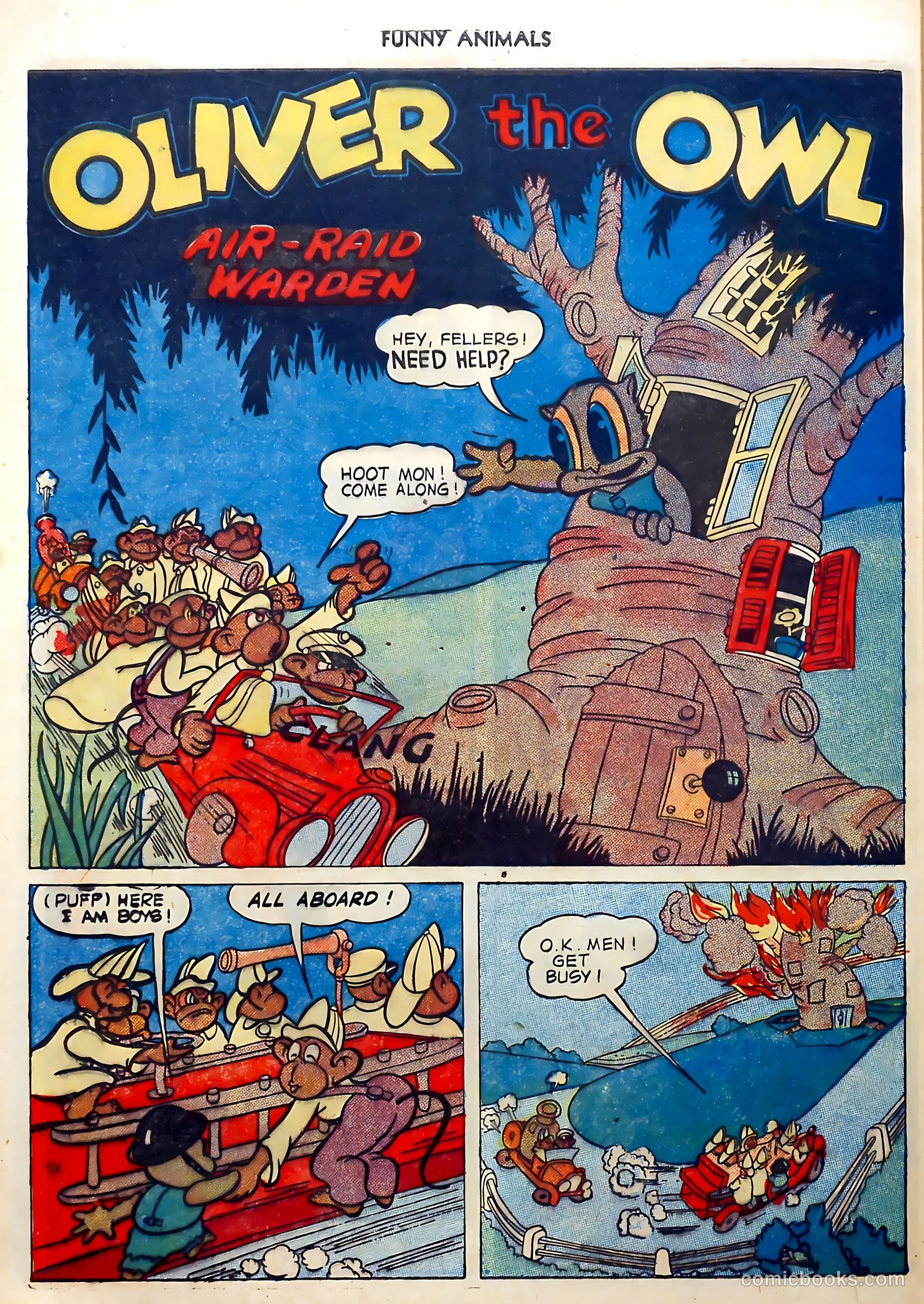 Fawcett's Funny Animals #13 (1943) — page 54 of 60