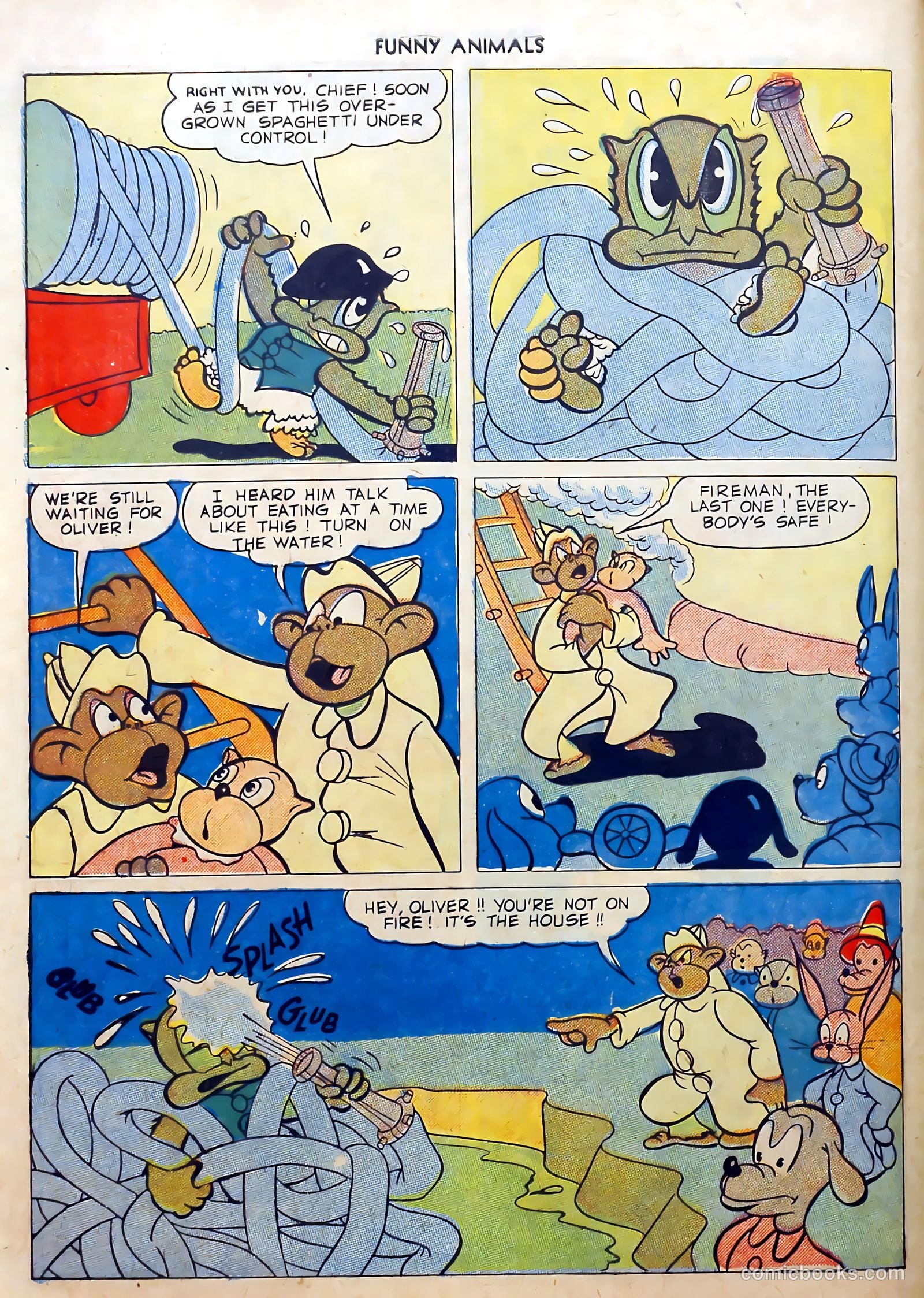 Fawcett's Funny Animals #13 (1943) — page 56 of 60
