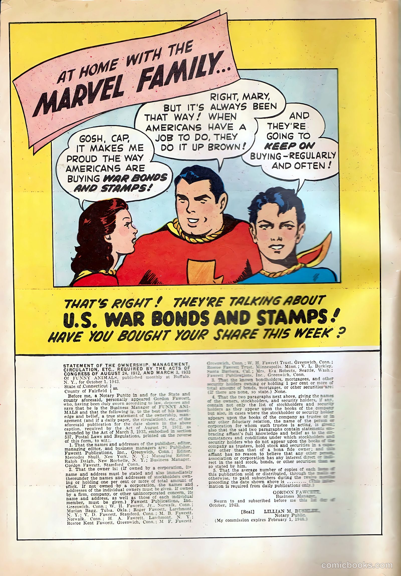 Fawcett's Funny Animals #14 (1943) — page 2 of 60