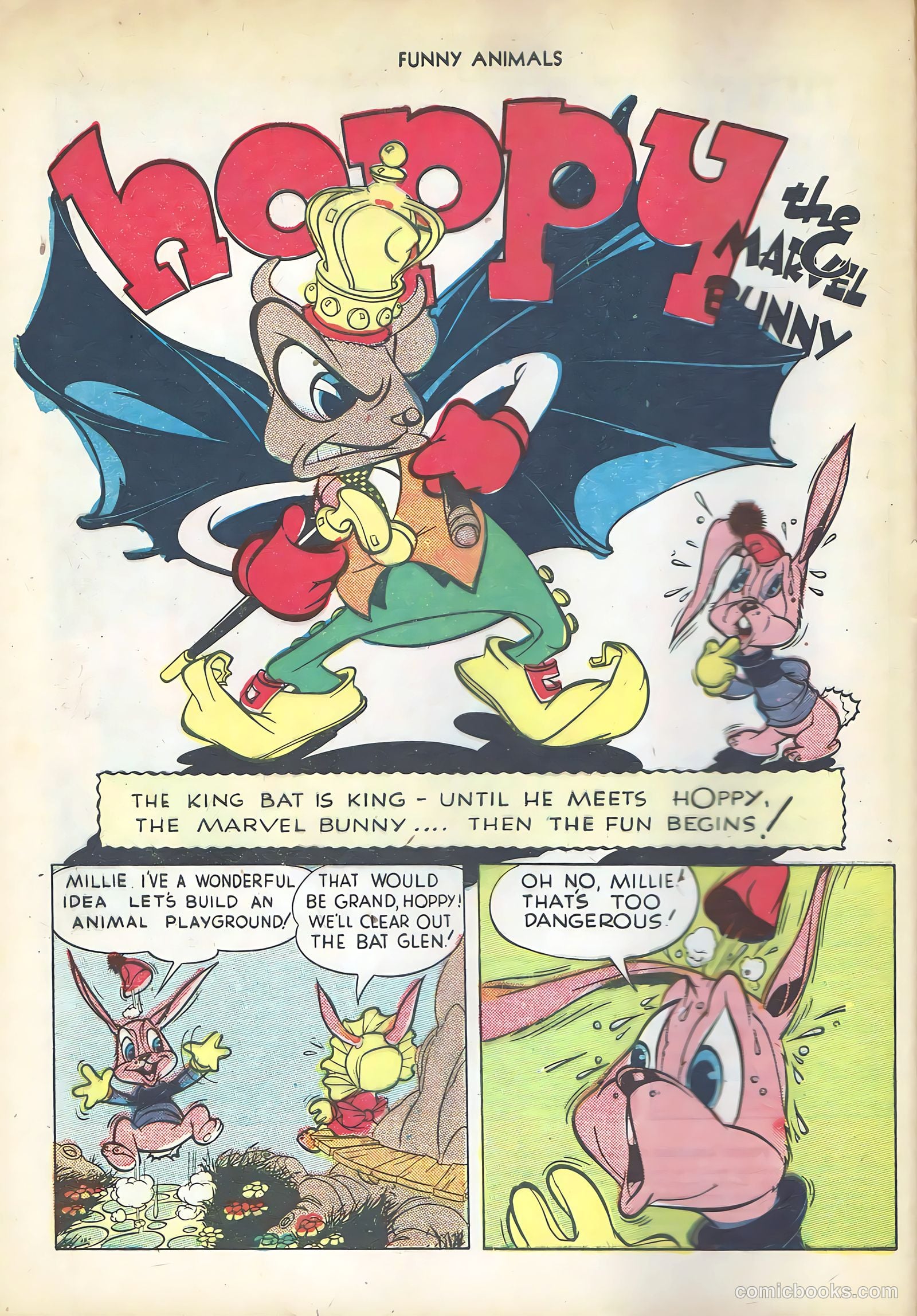 Fawcett's Funny Animals #14 (1943) — page 6 of 60