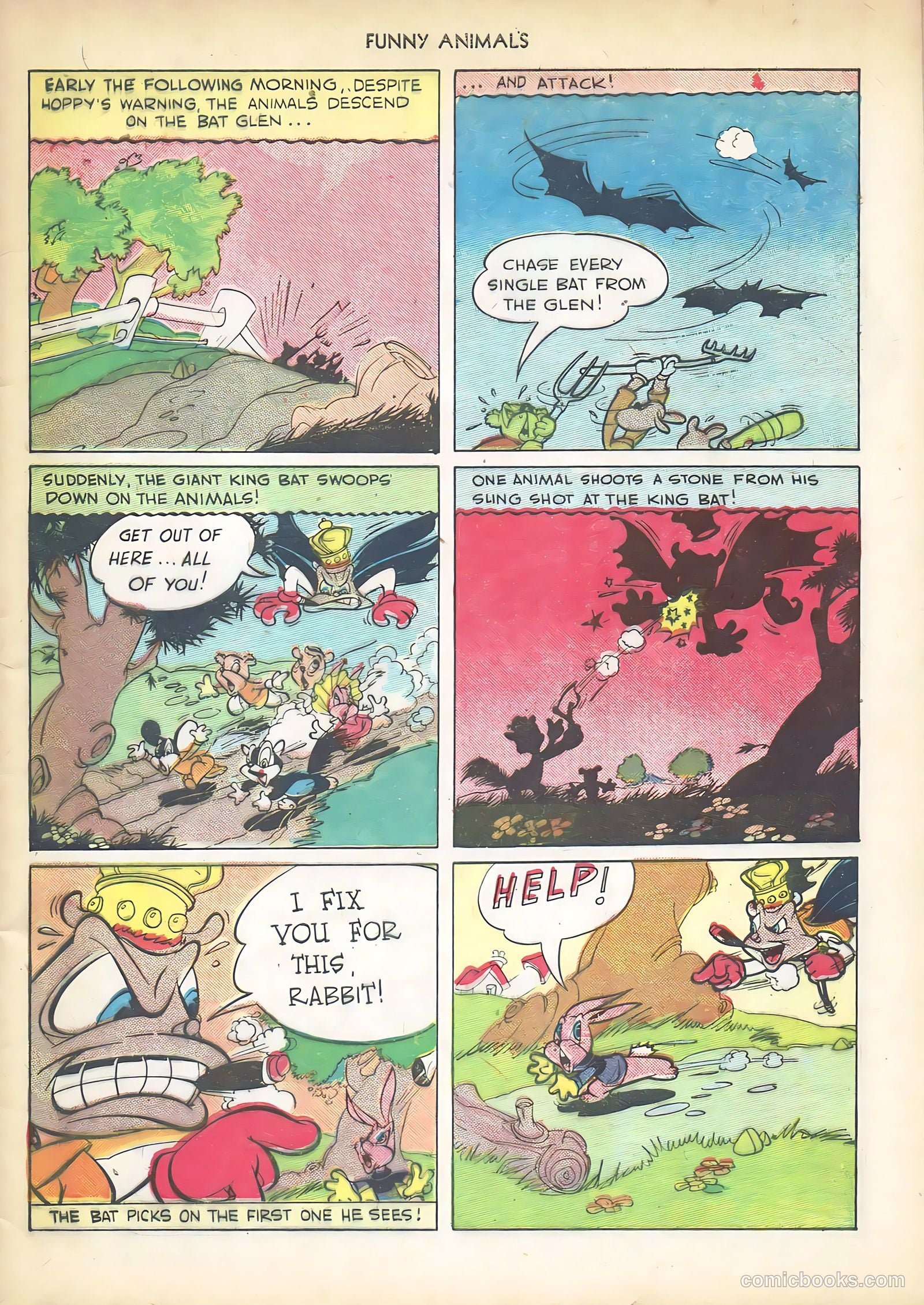 Fawcett's Funny Animals #14 (1943) — page 7 of 60