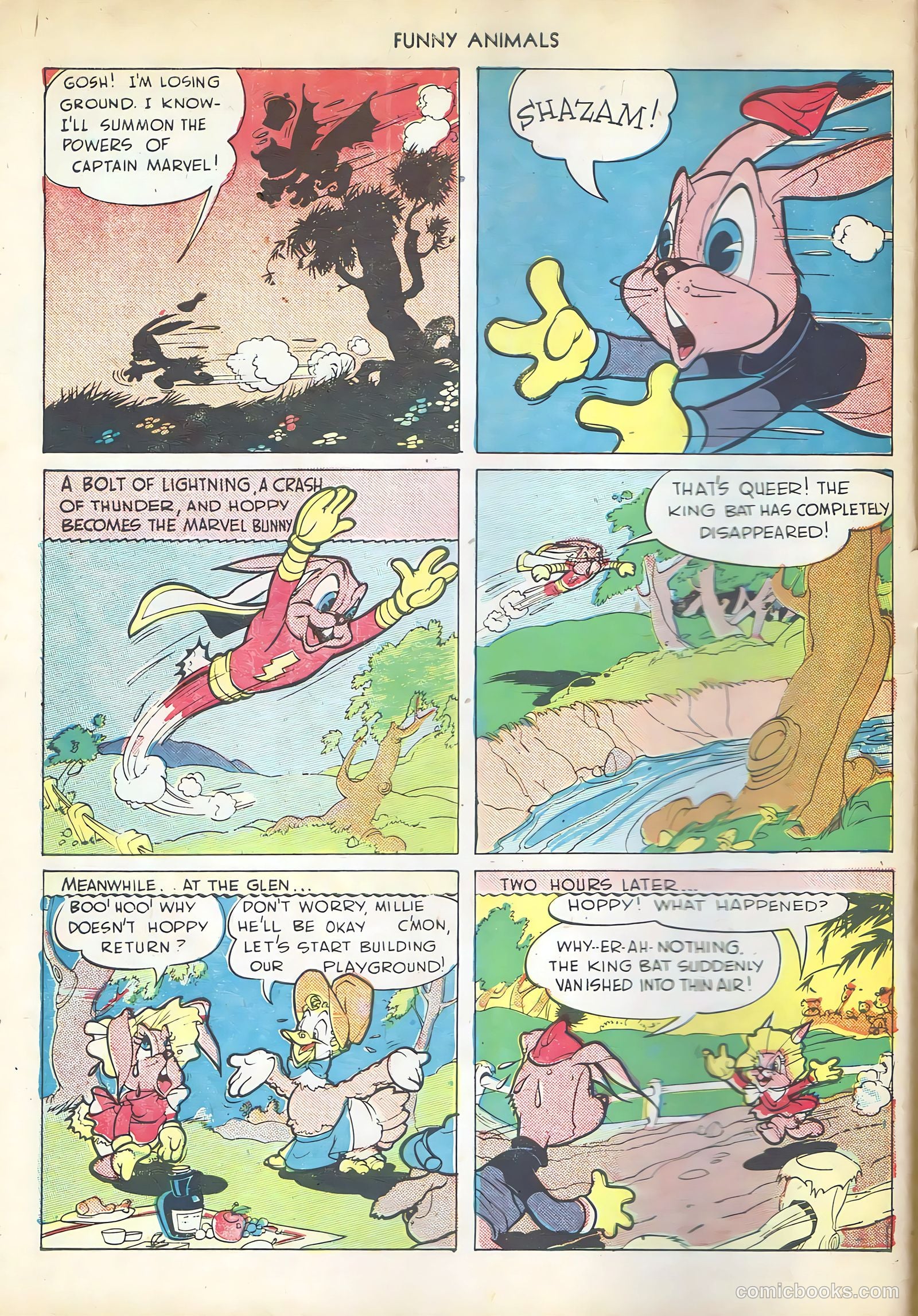 Fawcett's Funny Animals #14 (1943) — page 8 of 60