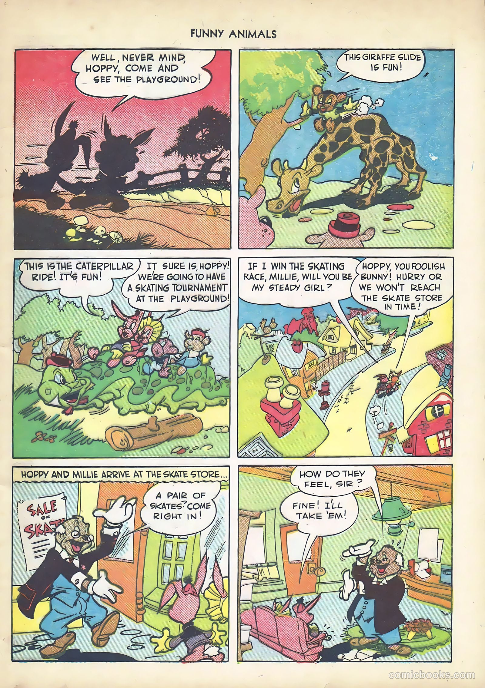 Fawcett's Funny Animals #14 (1943) — page 9 of 60