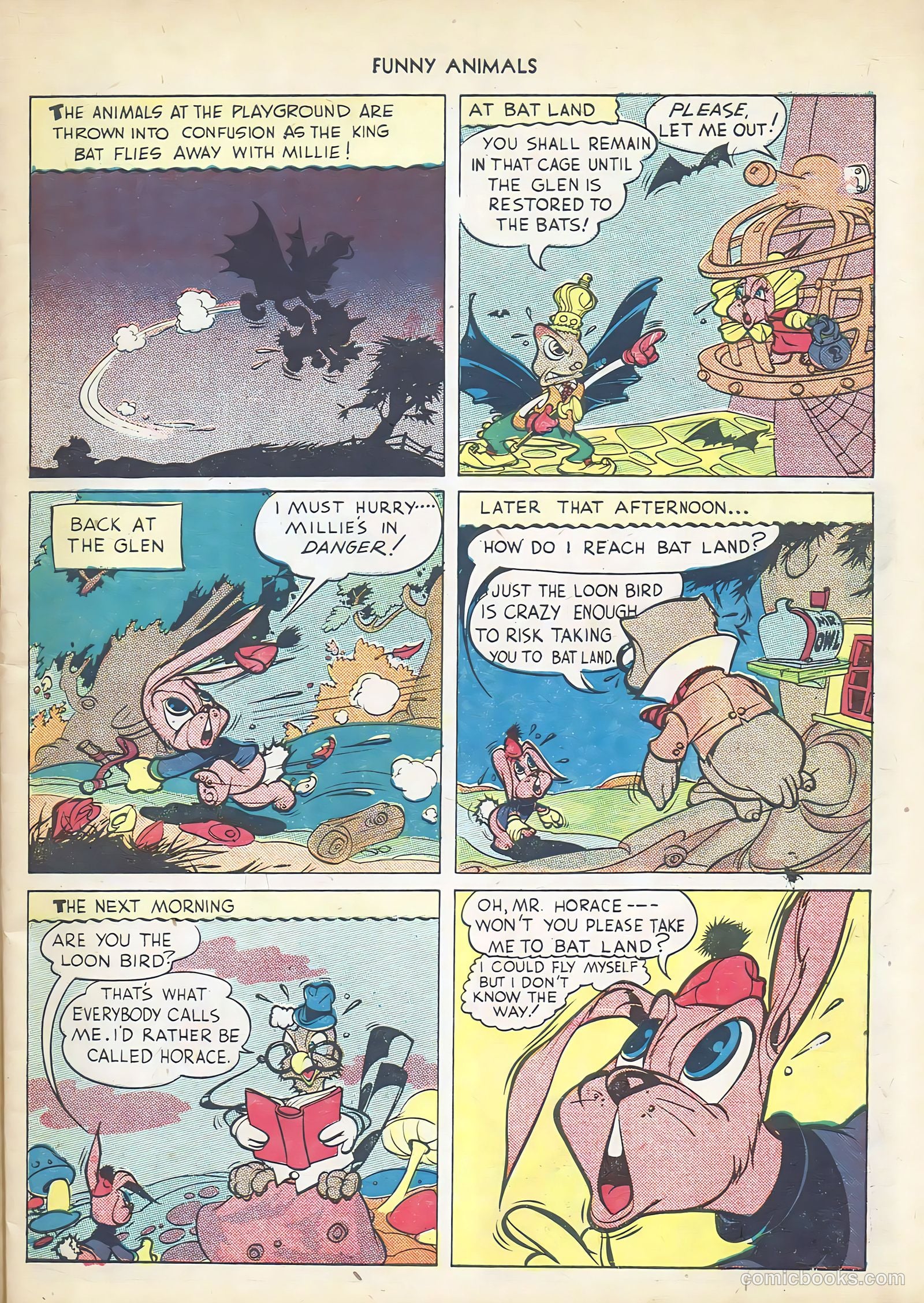 Fawcett's Funny Animals #14 (1943) — page 11 of 60
