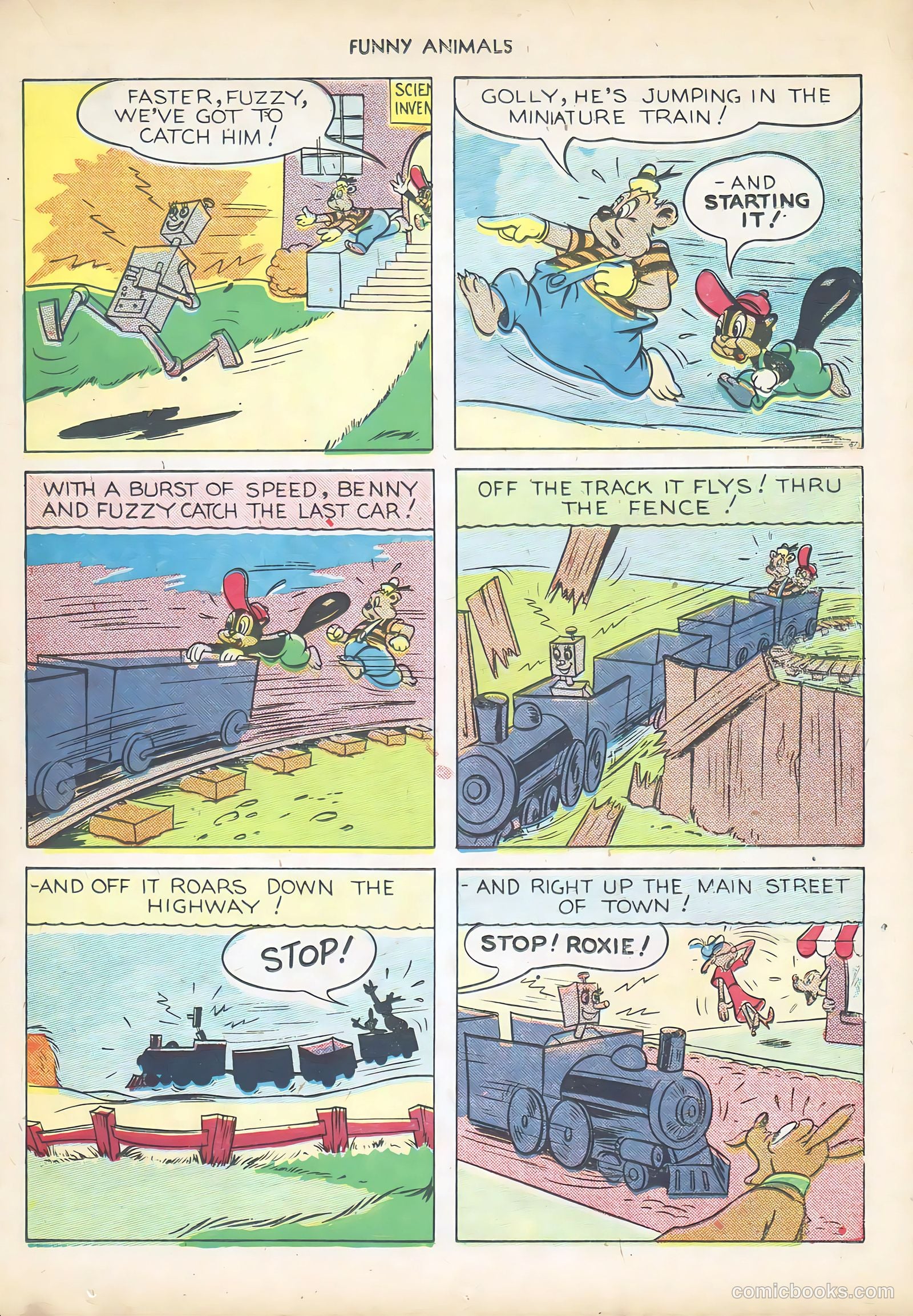 Fawcett's Funny Animals #14 (1943) — page 21 of 60