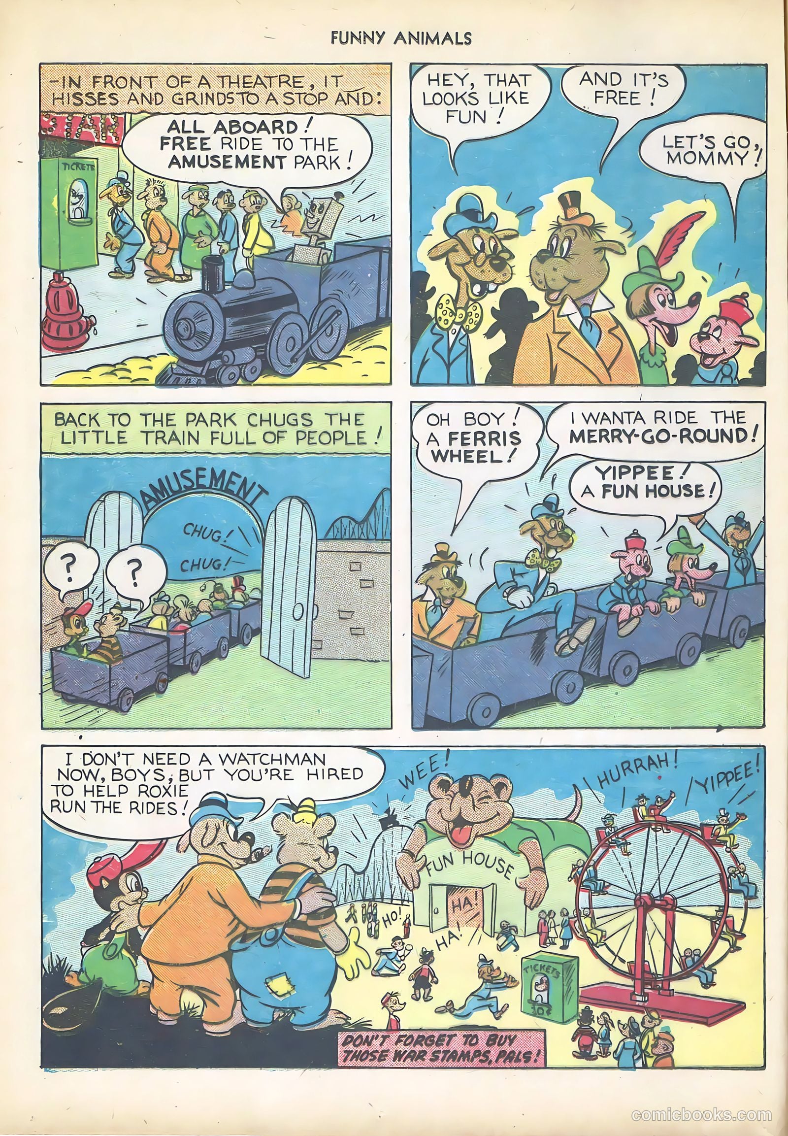 Fawcett's Funny Animals #14 (1943) — page 22 of 60