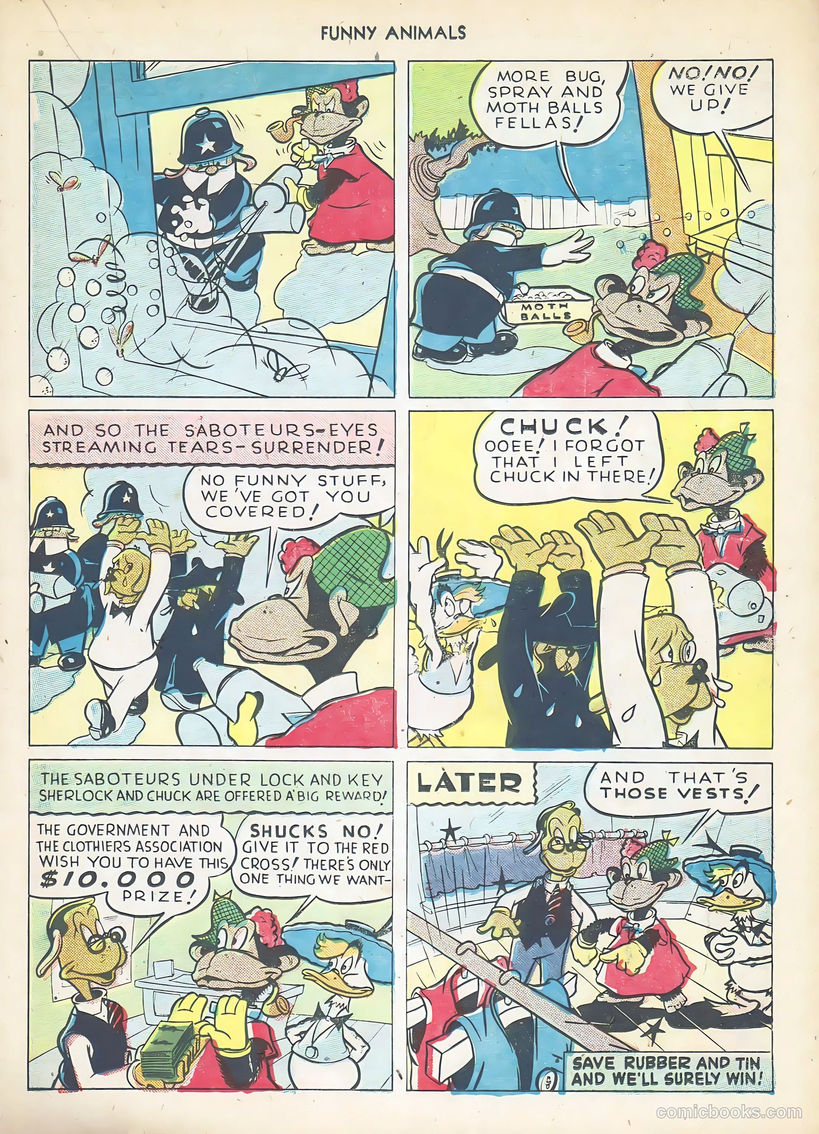 Fawcett's Funny Animals #14 (1943) — page 29 of 60