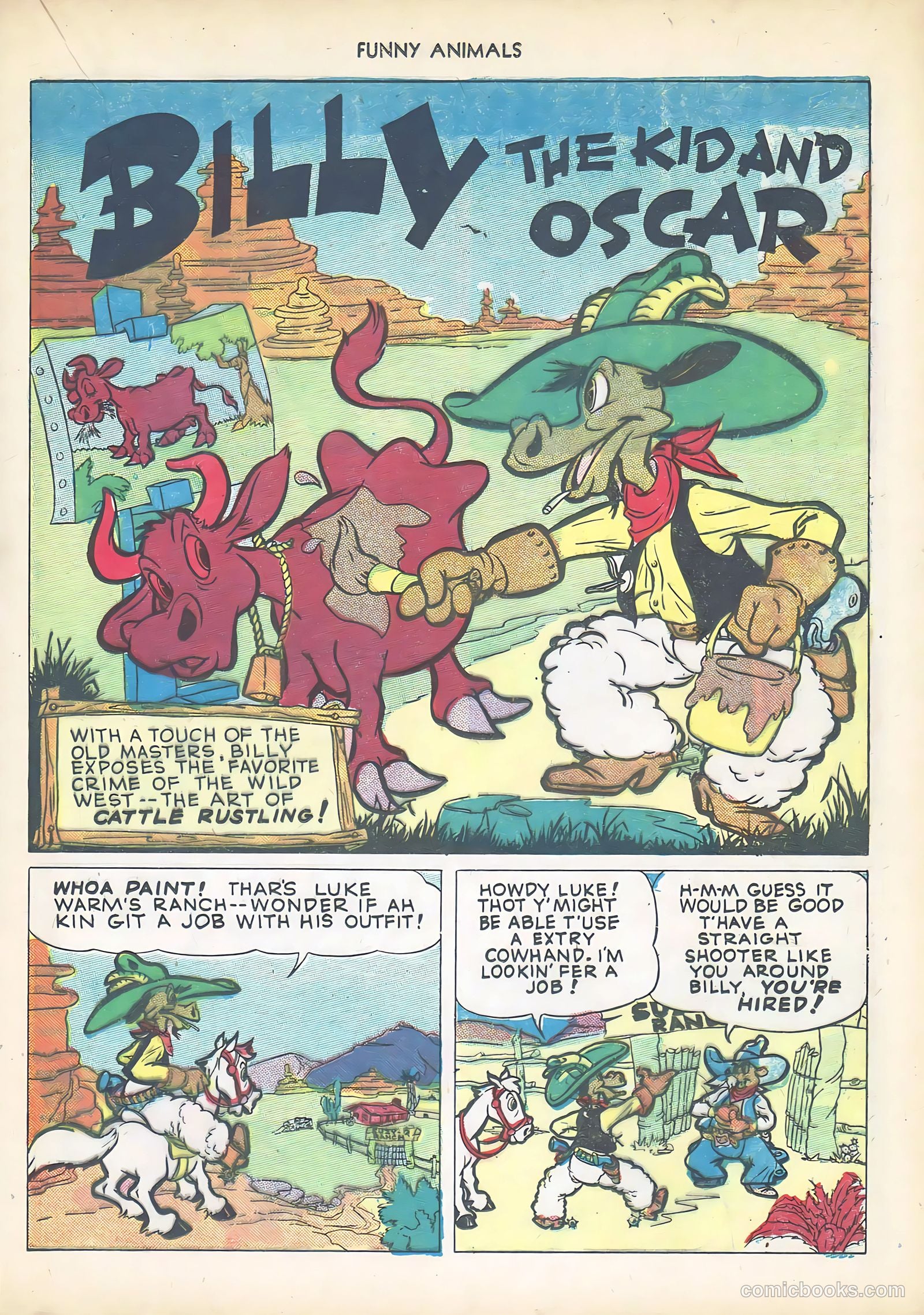 Fawcett's Funny Animals #14 (1943) — page 31 of 60