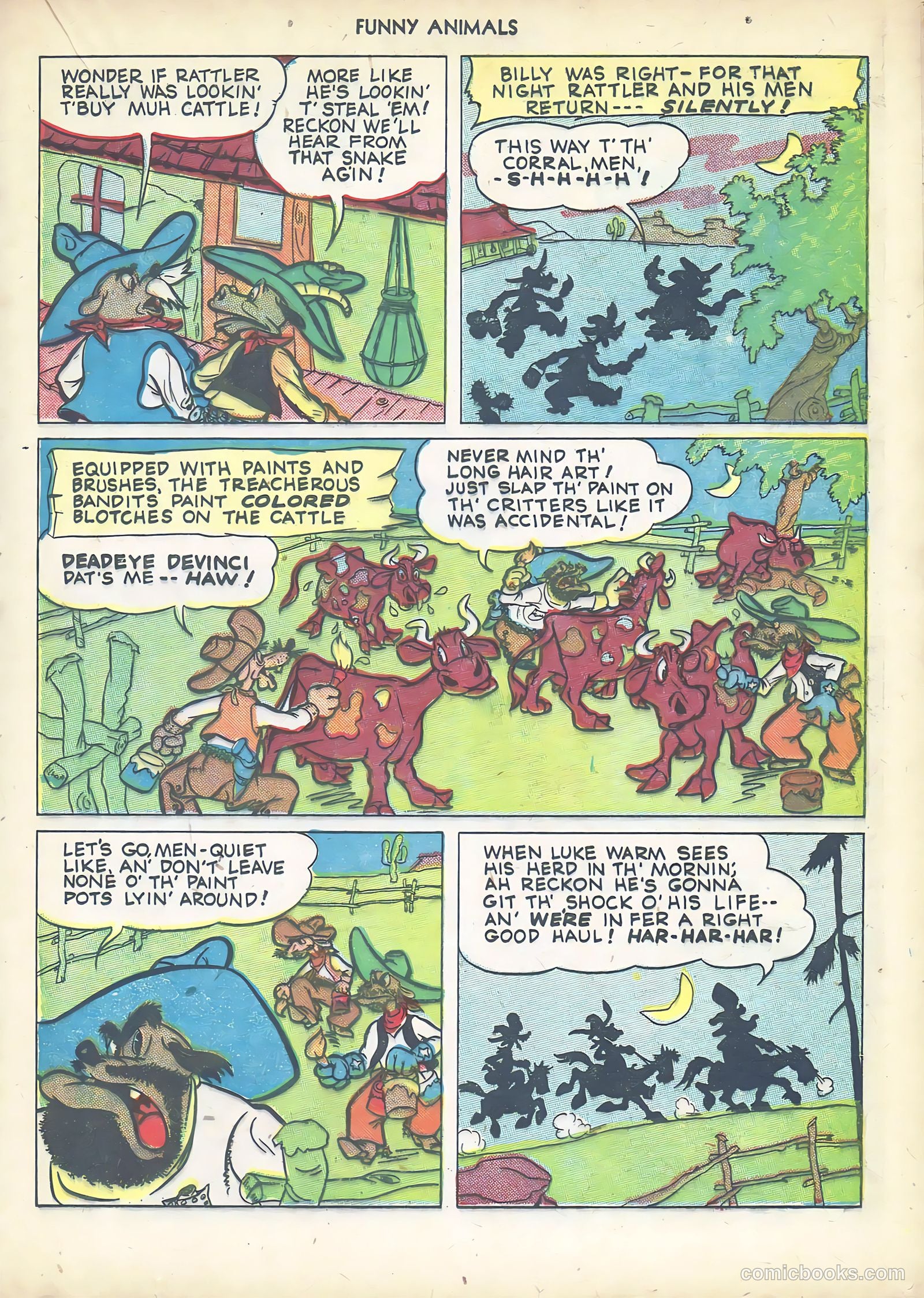 Fawcett's Funny Animals #14 (1943) — page 33 of 60