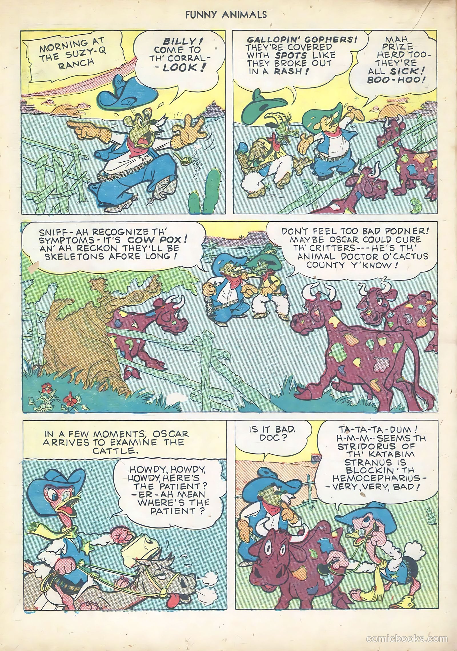 Fawcett's Funny Animals #14 (1943) — page 34 of 60