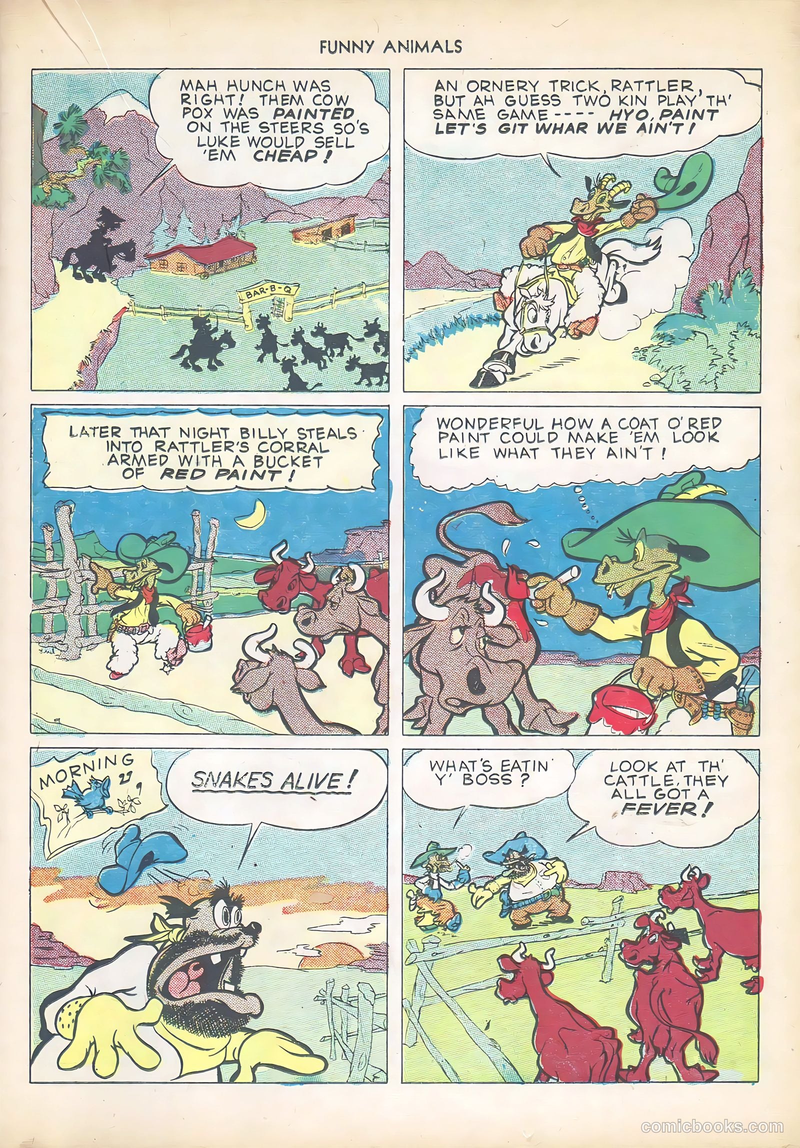 Fawcett's Funny Animals #14 (1943) — page 37 of 60