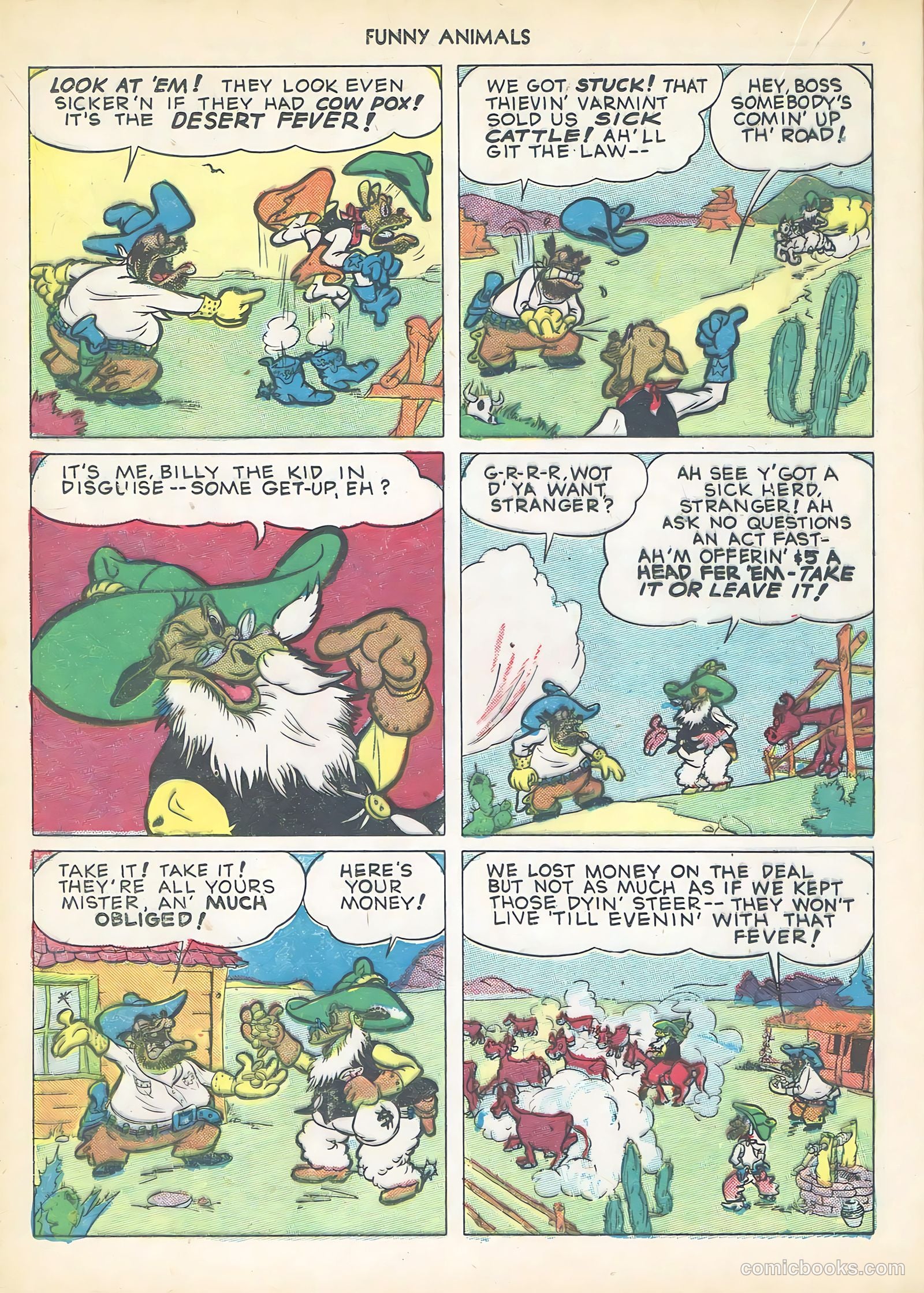 Fawcett's Funny Animals #14 (1943) — page 38 of 60