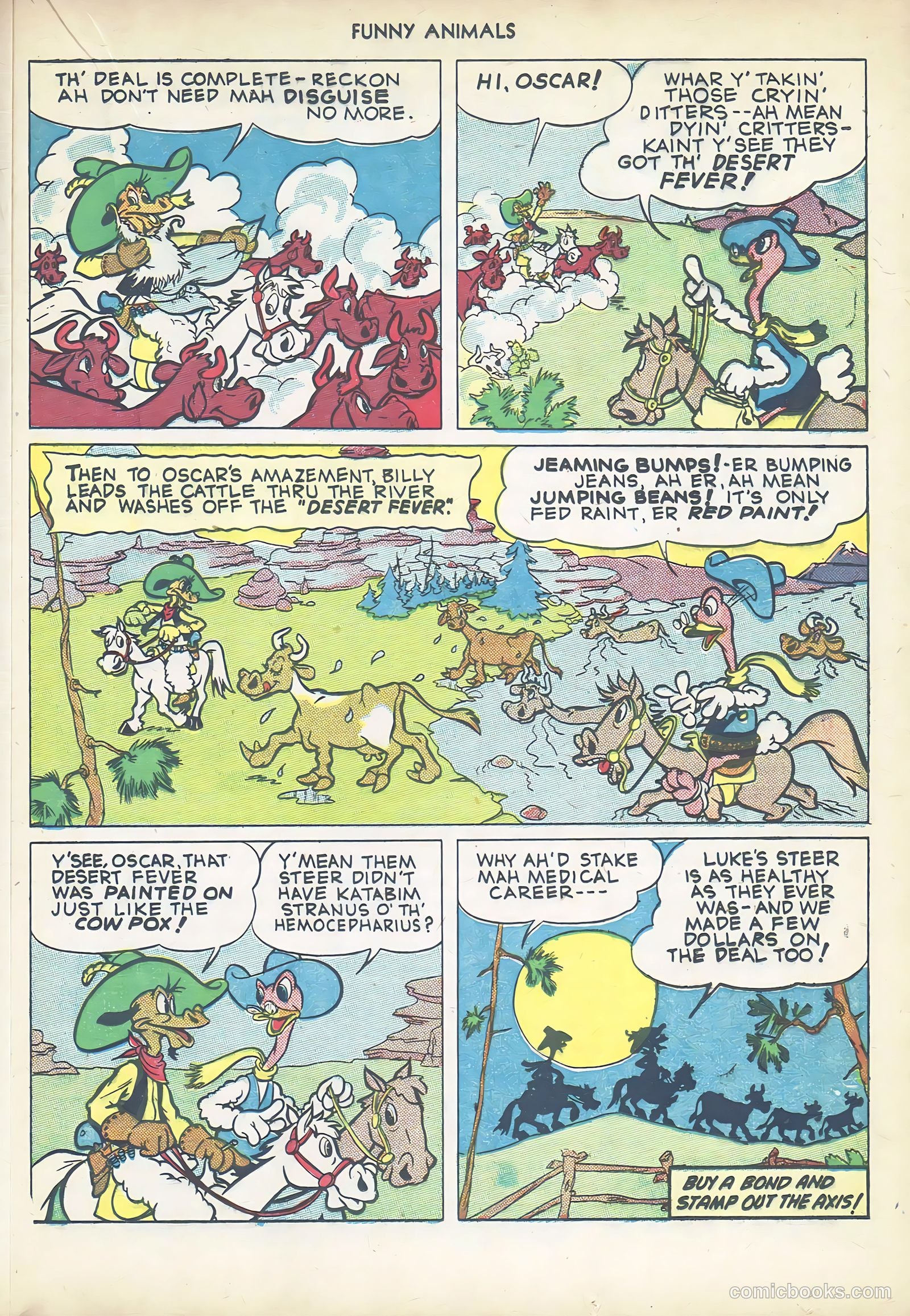 Fawcett's Funny Animals #14 (1943) — page 39 of 60