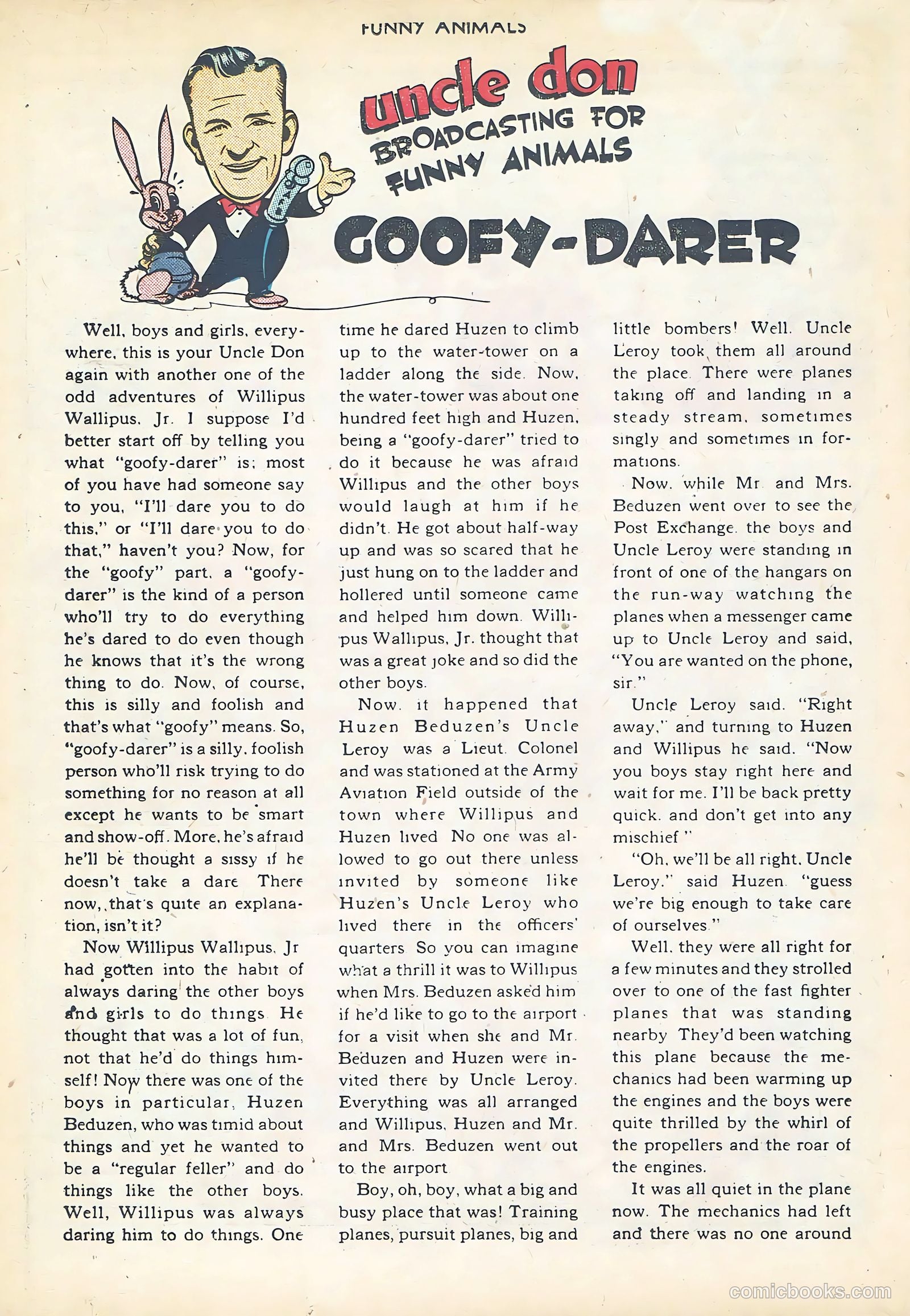 Fawcett's Funny Animals #14 (1943) — page 40 of 60