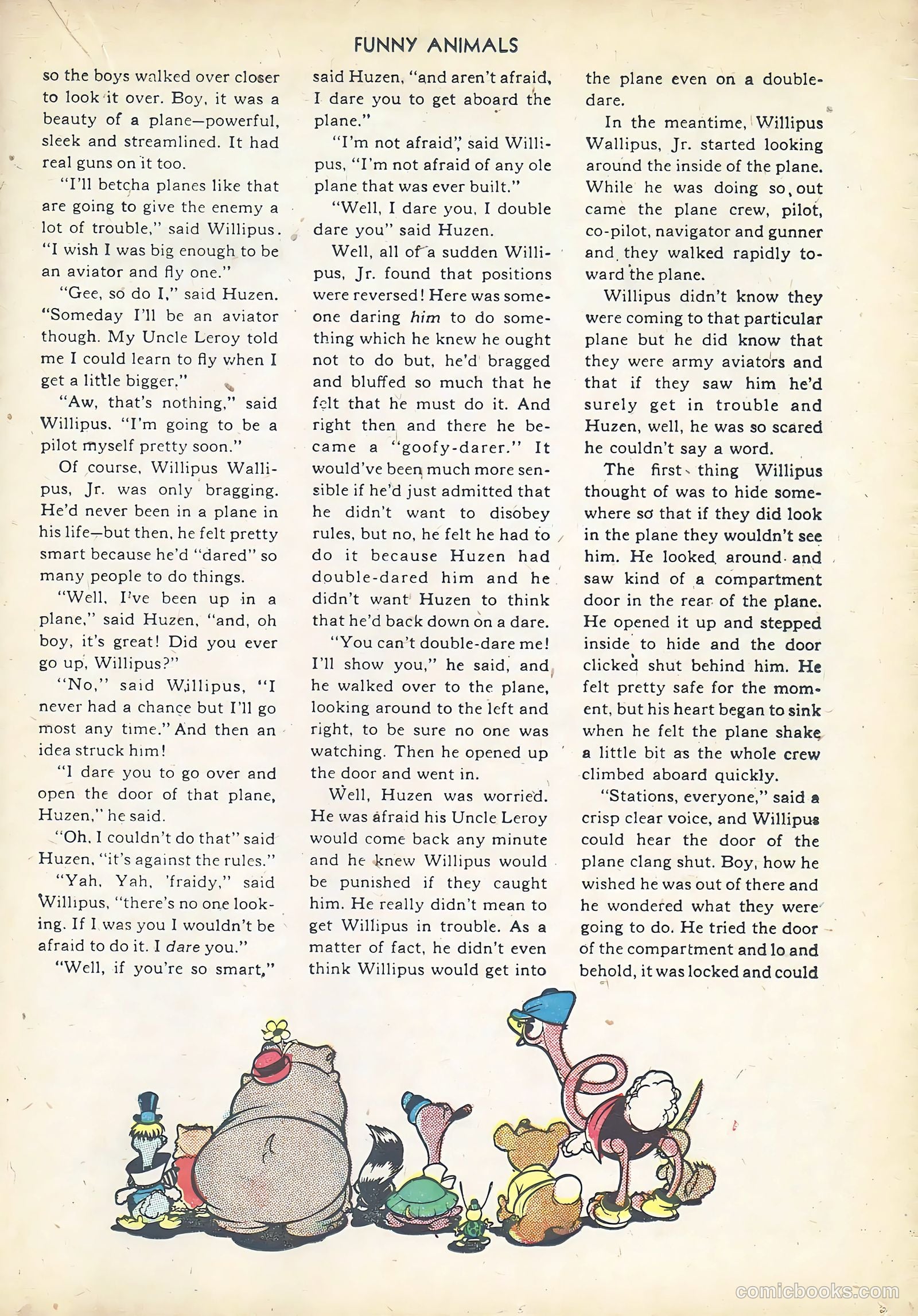 Fawcett's Funny Animals #14 (1943) — page 41 of 60