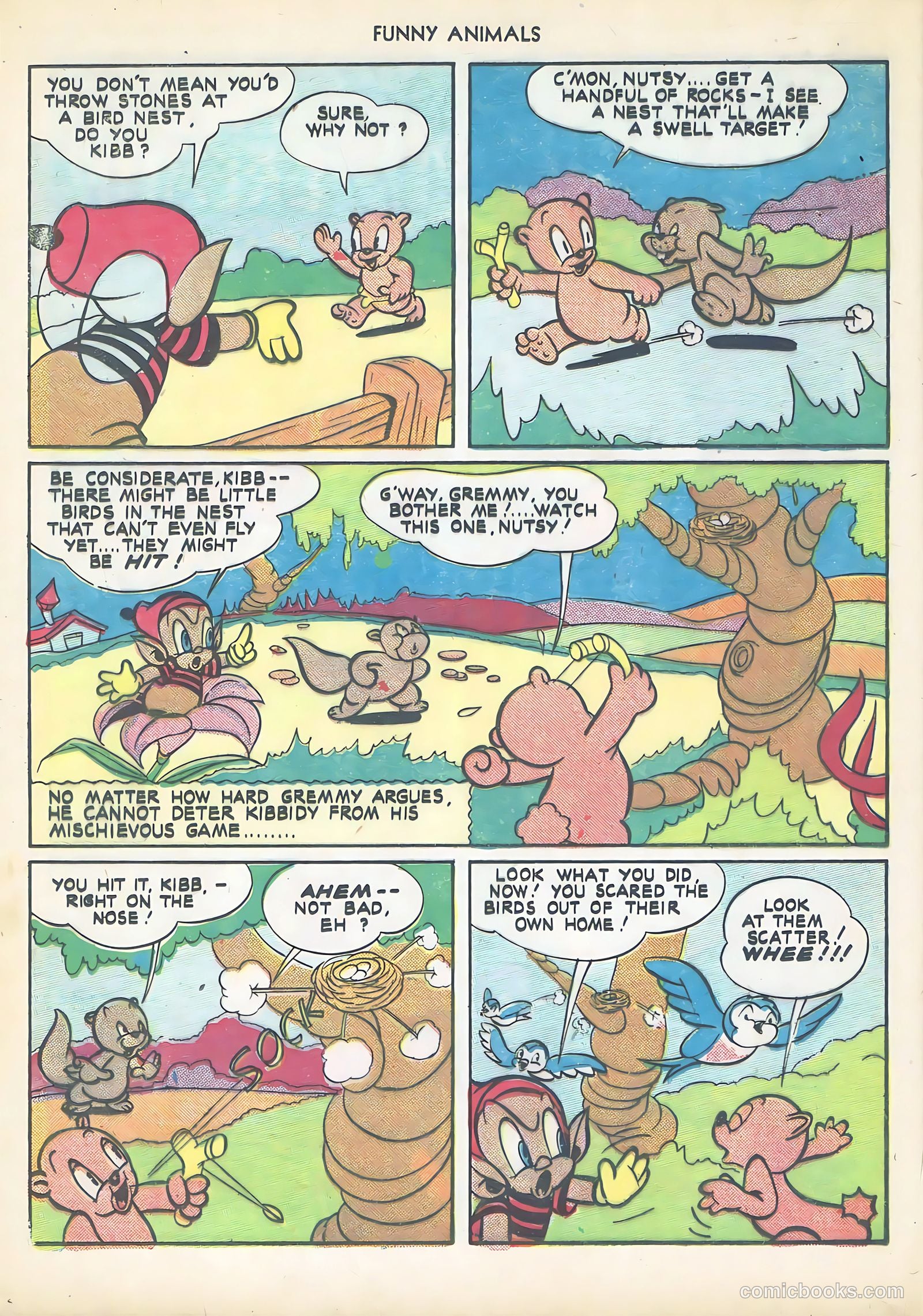 Fawcett's Funny Animals #14 (1943) — page 44 of 60