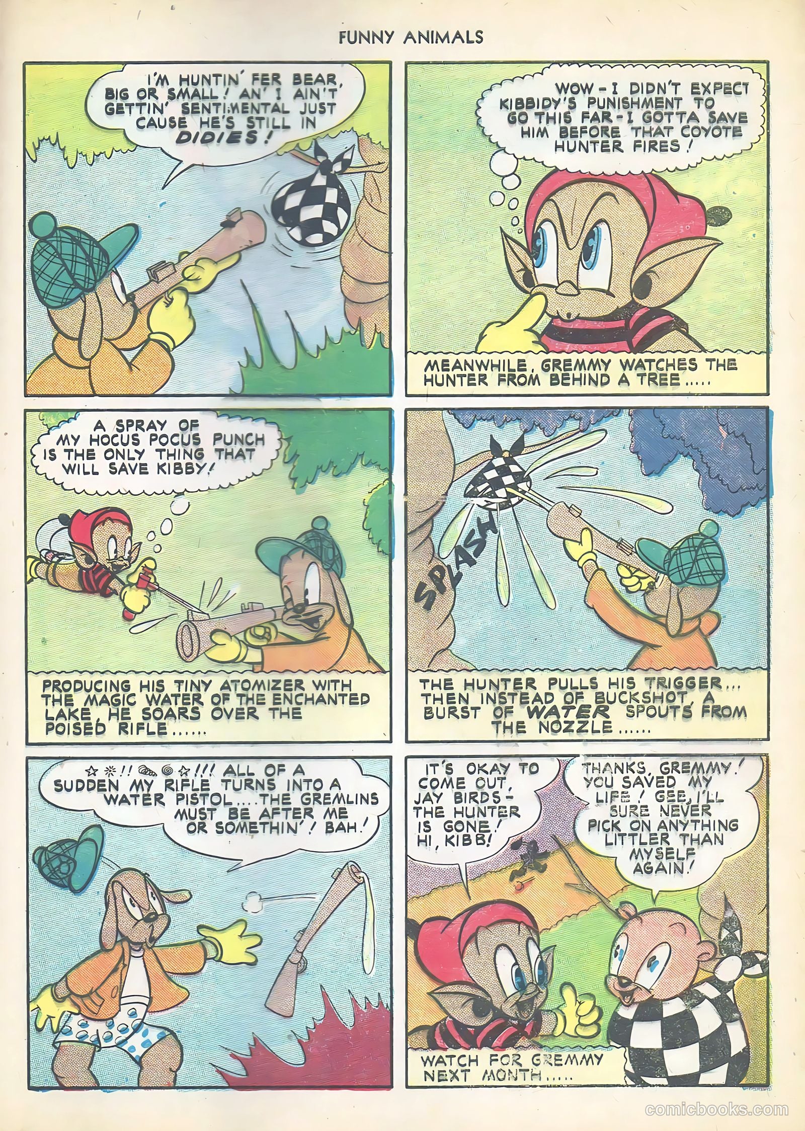 Fawcett's Funny Animals #14 (1943) — page 49 of 60