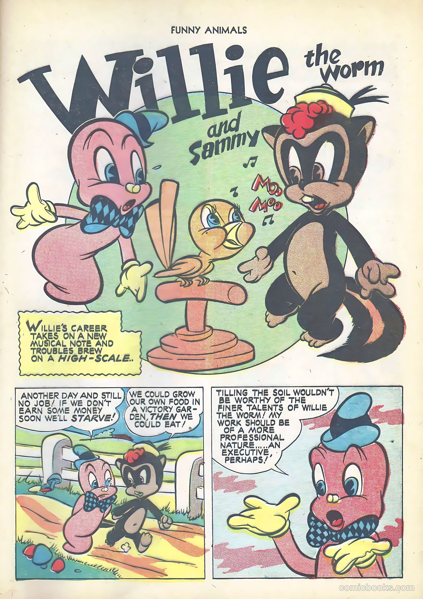 Fawcett's Funny Animals #14 (1943) — page 51 of 60