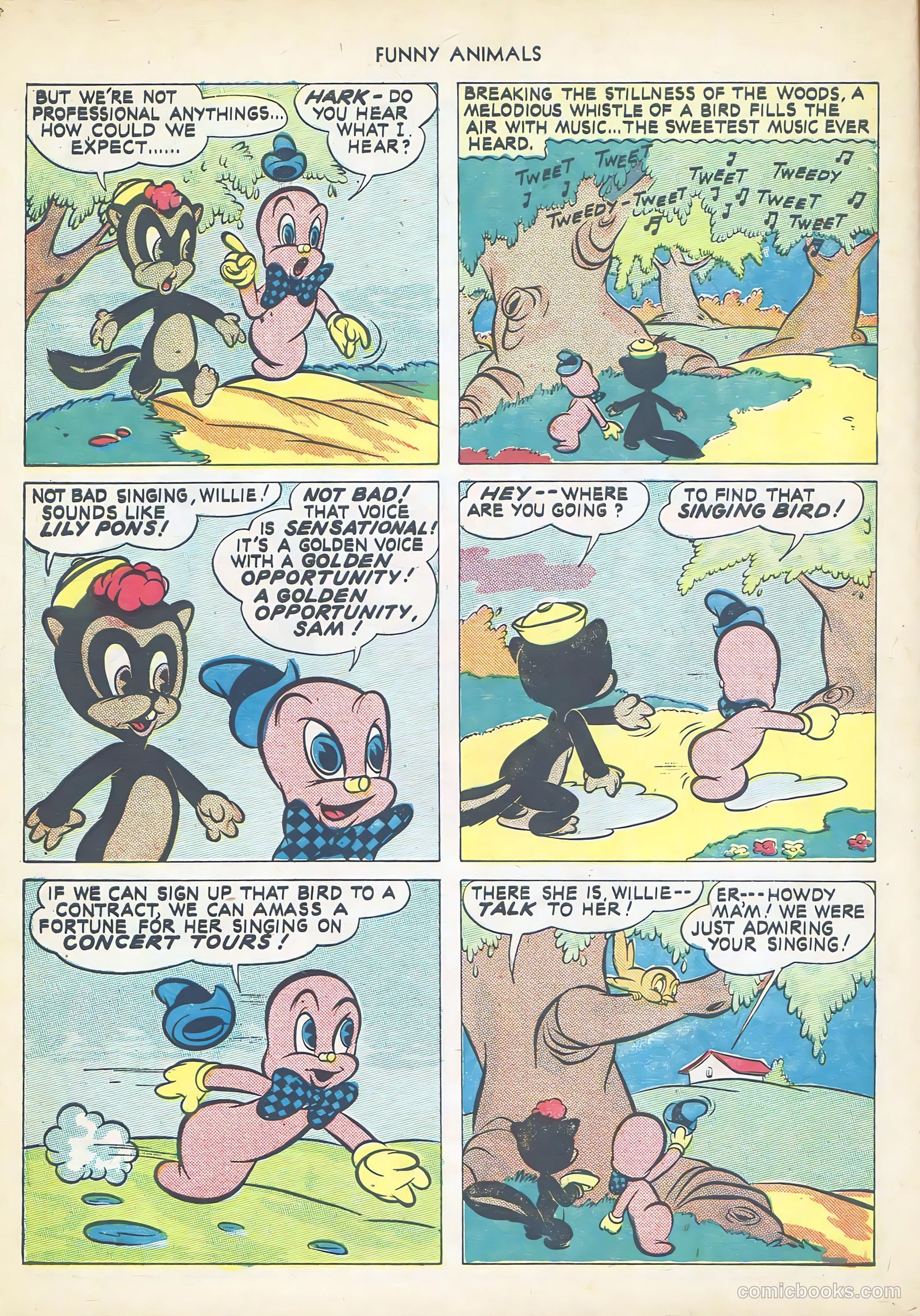 Fawcett's Funny Animals #14 (1943) — page 52 of 60