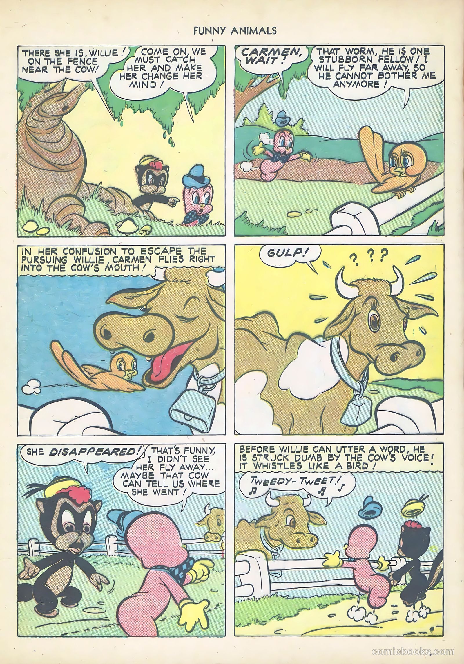 Fawcett's Funny Animals #14 (1943) — page 54 of 60