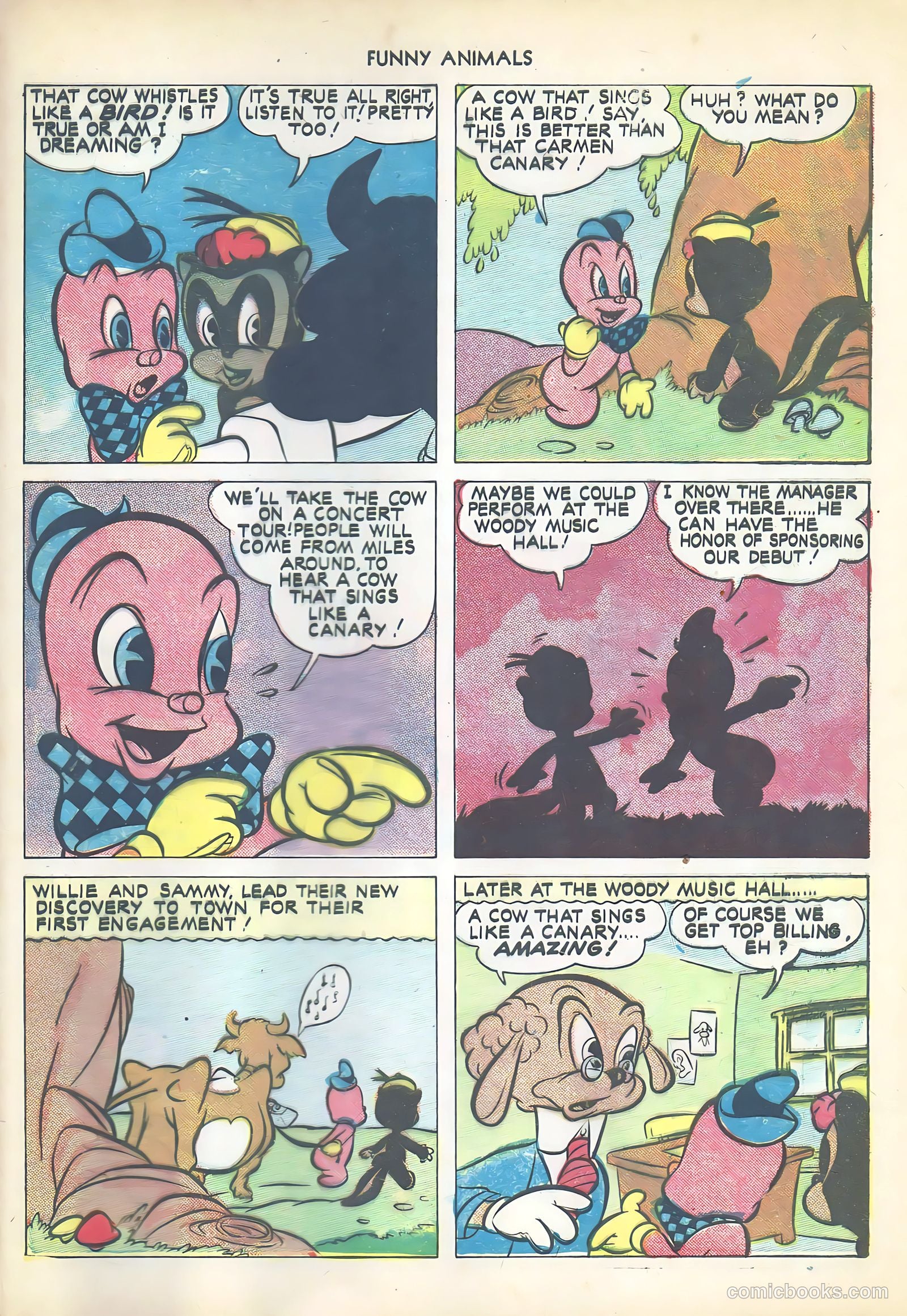 Fawcett's Funny Animals #14 (1943) — page 55 of 60
