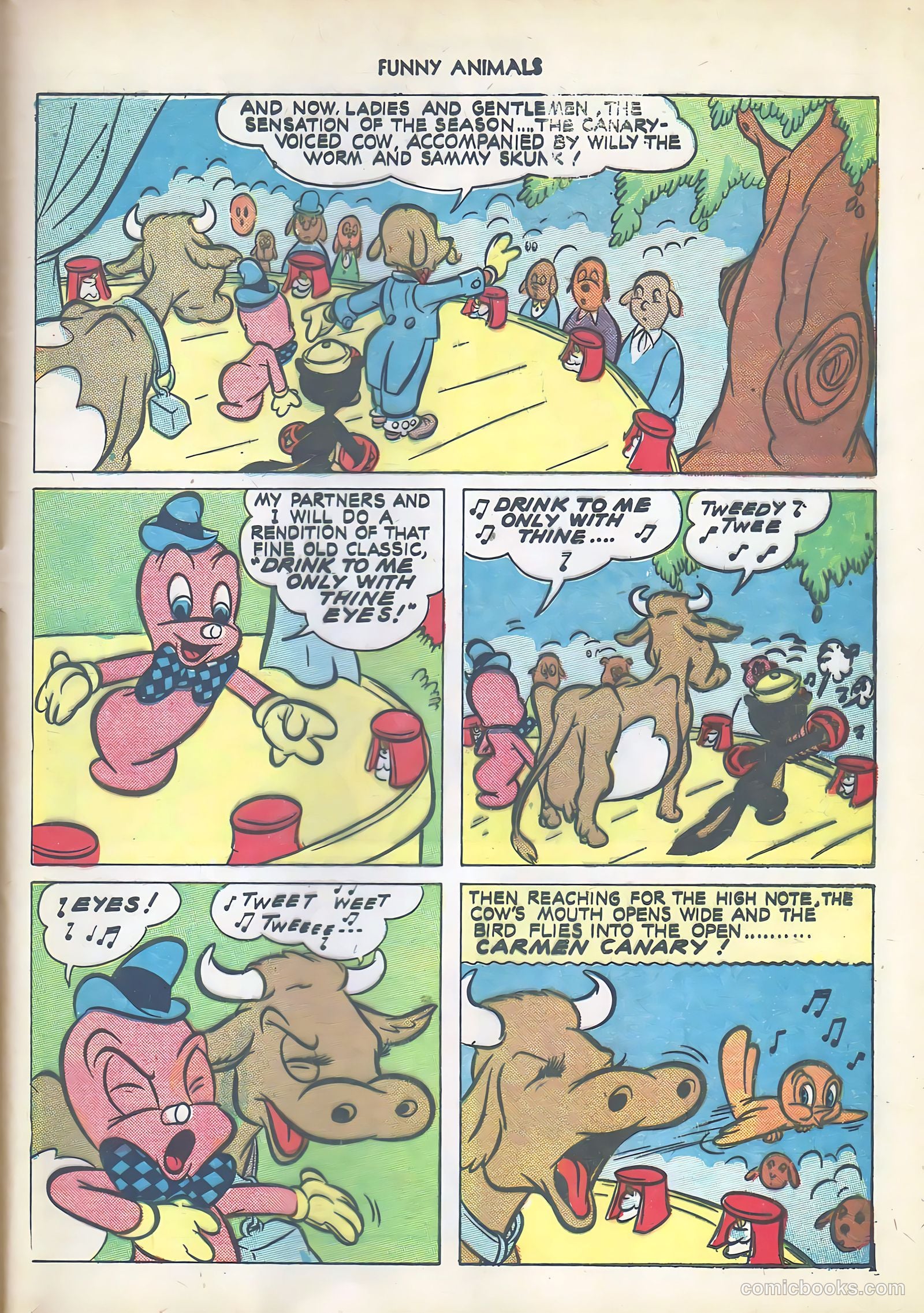Fawcett's Funny Animals #14 (1943) — page 57 of 60