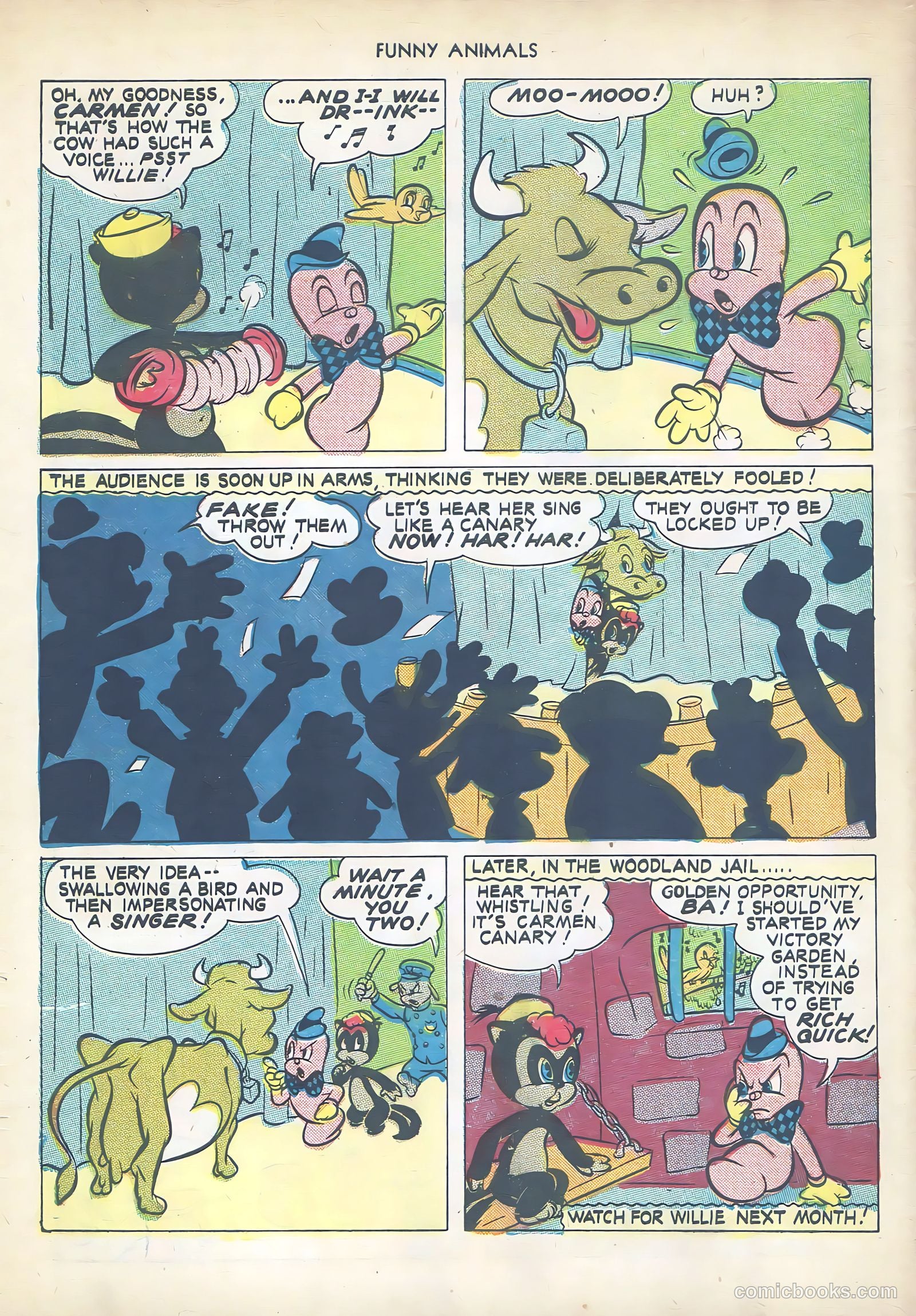 Fawcett's Funny Animals #14 (1943) — page 58 of 60