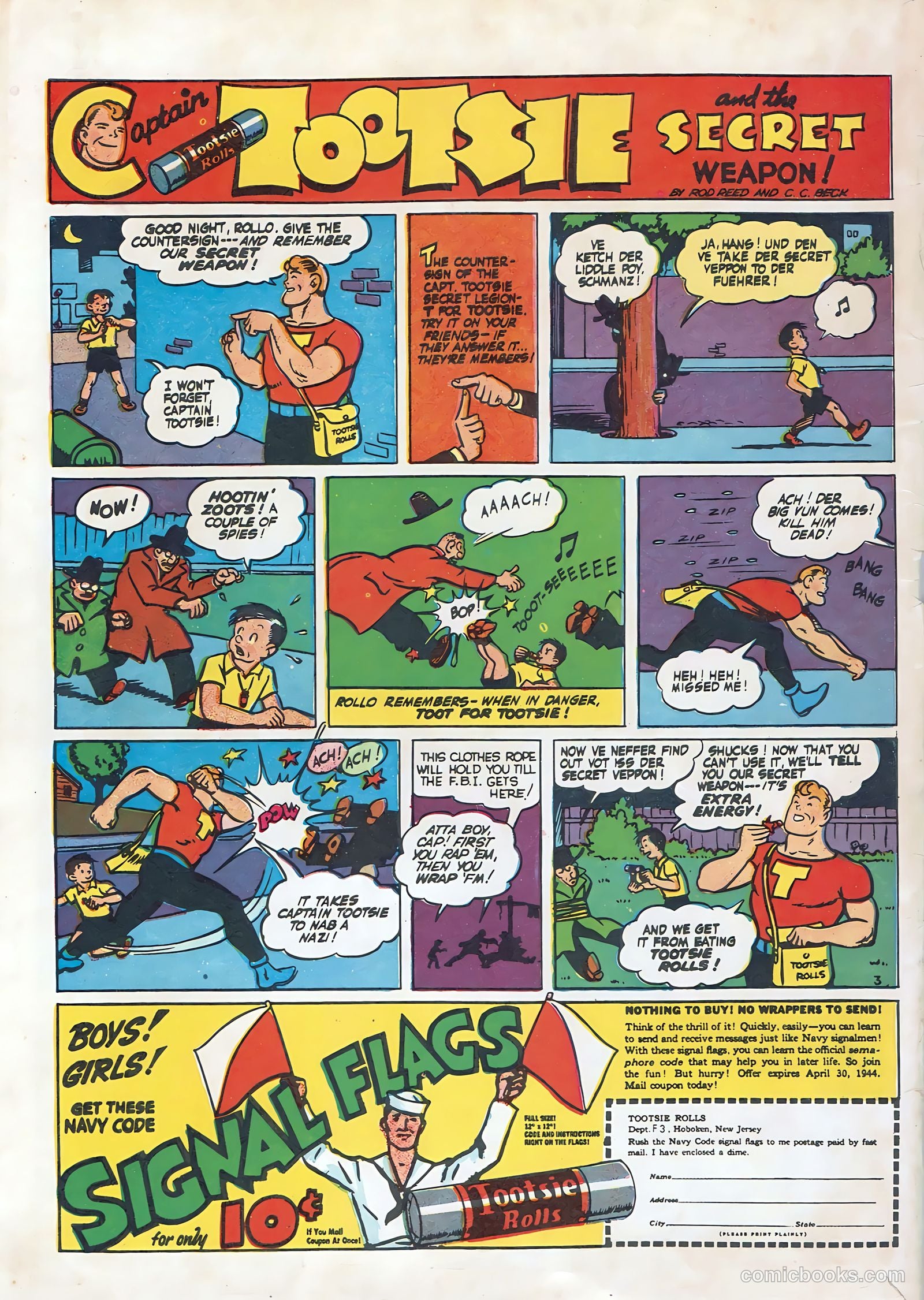 Fawcett's Funny Animals #14 (1943) — page 60 of 60