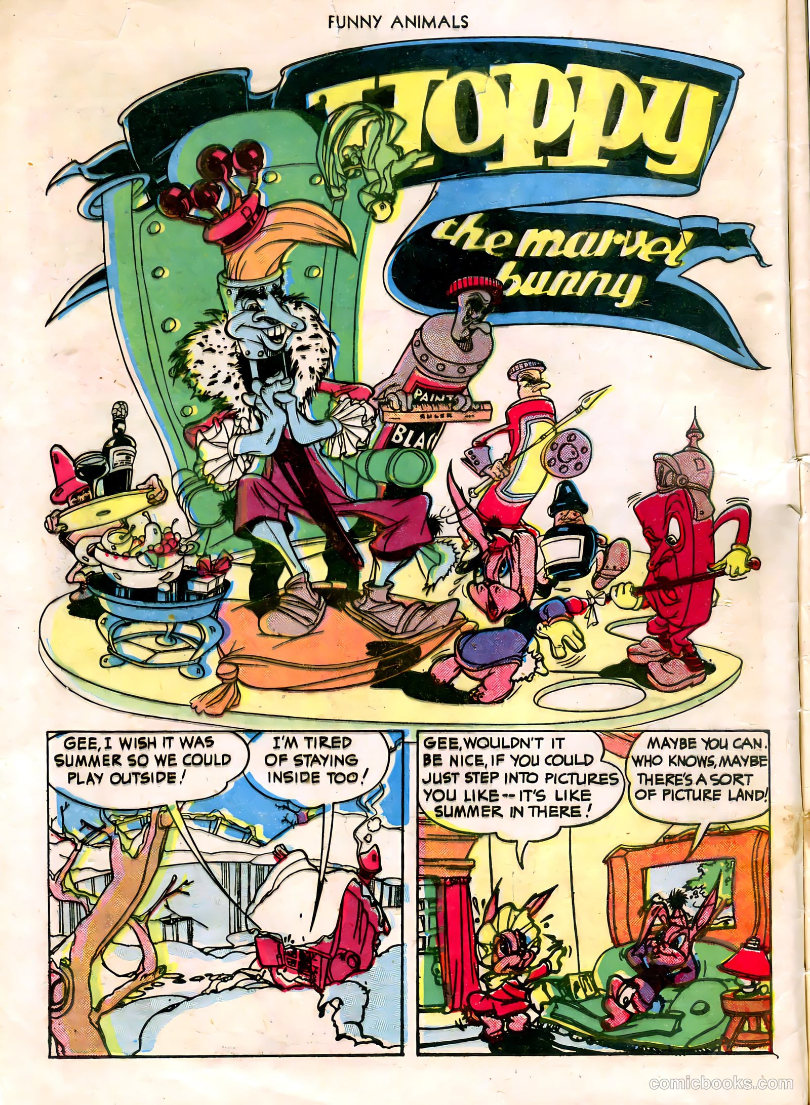 Fawcett's Funny Animals #15 (1944) — page 4 of 52