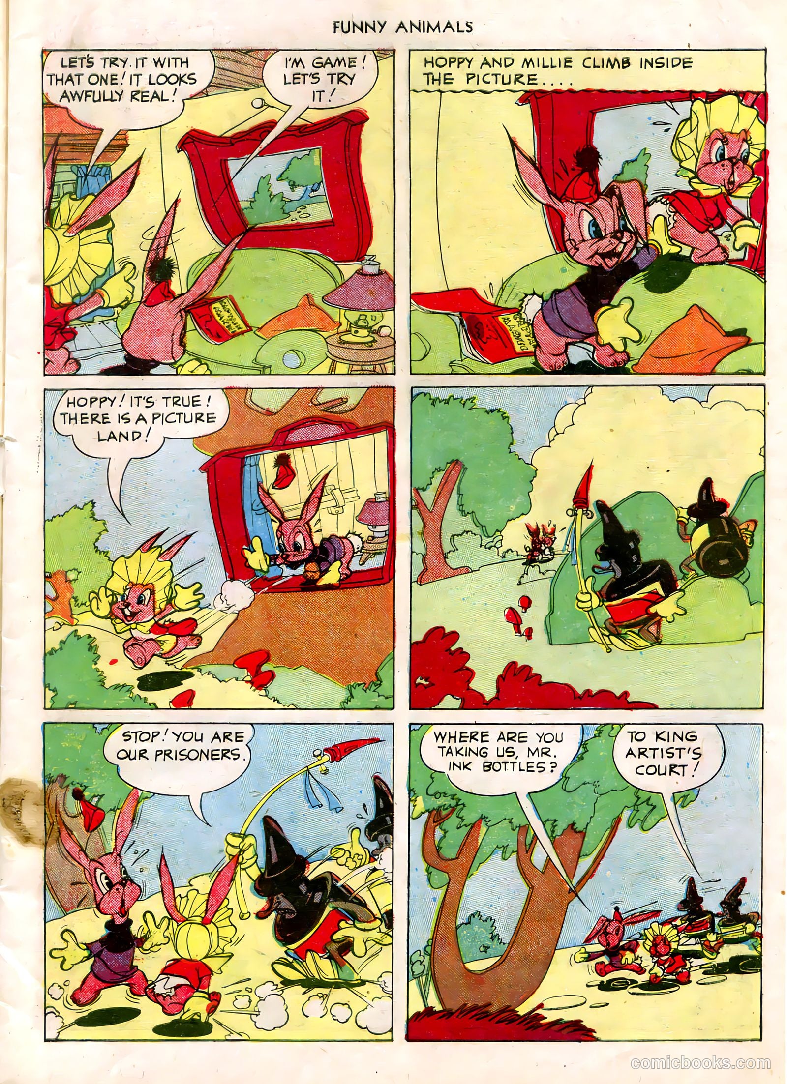 Fawcett's Funny Animals #15 (1944) — page 5 of 52