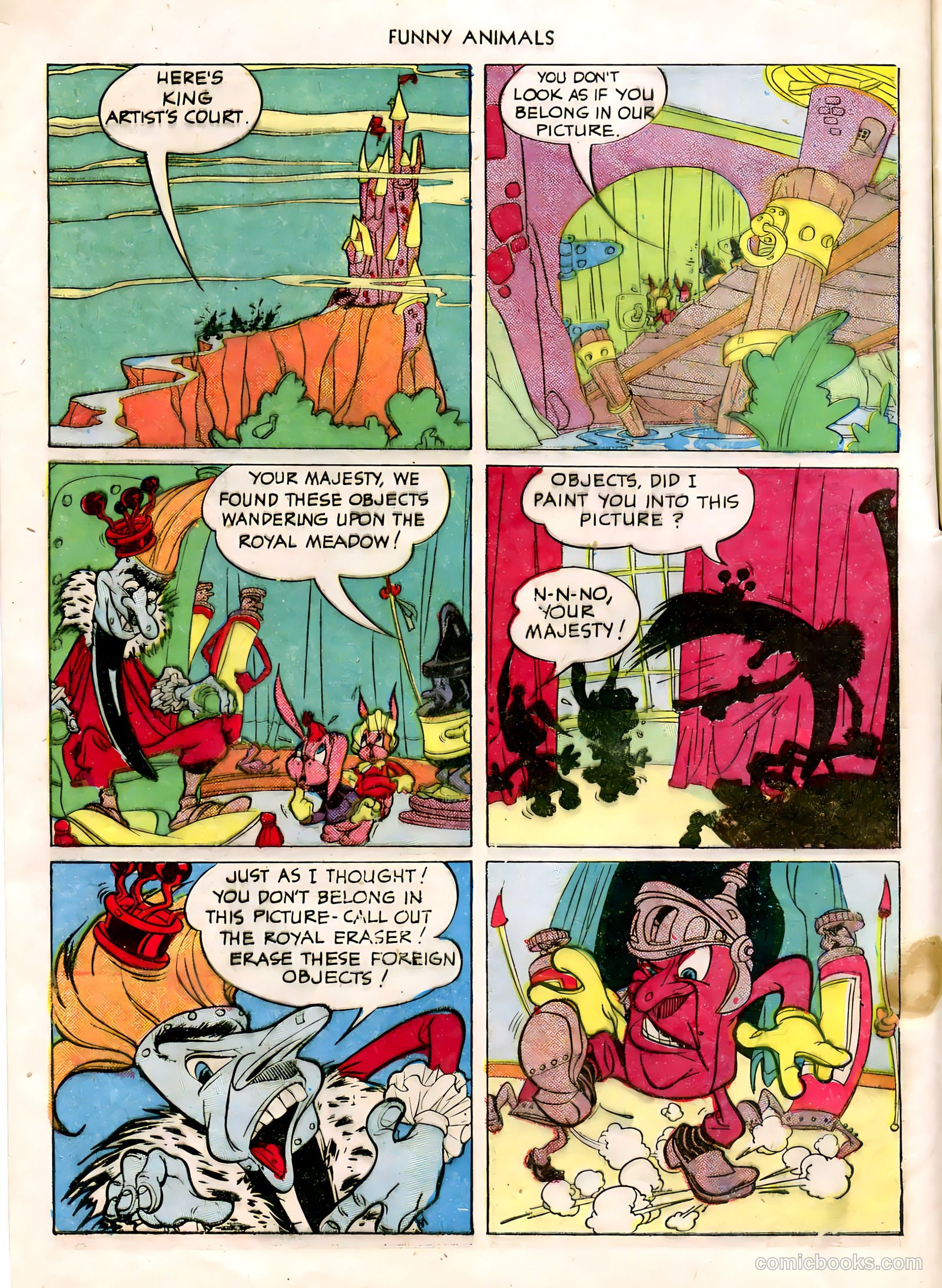 Fawcett's Funny Animals #15 (1944) — page 6 of 52