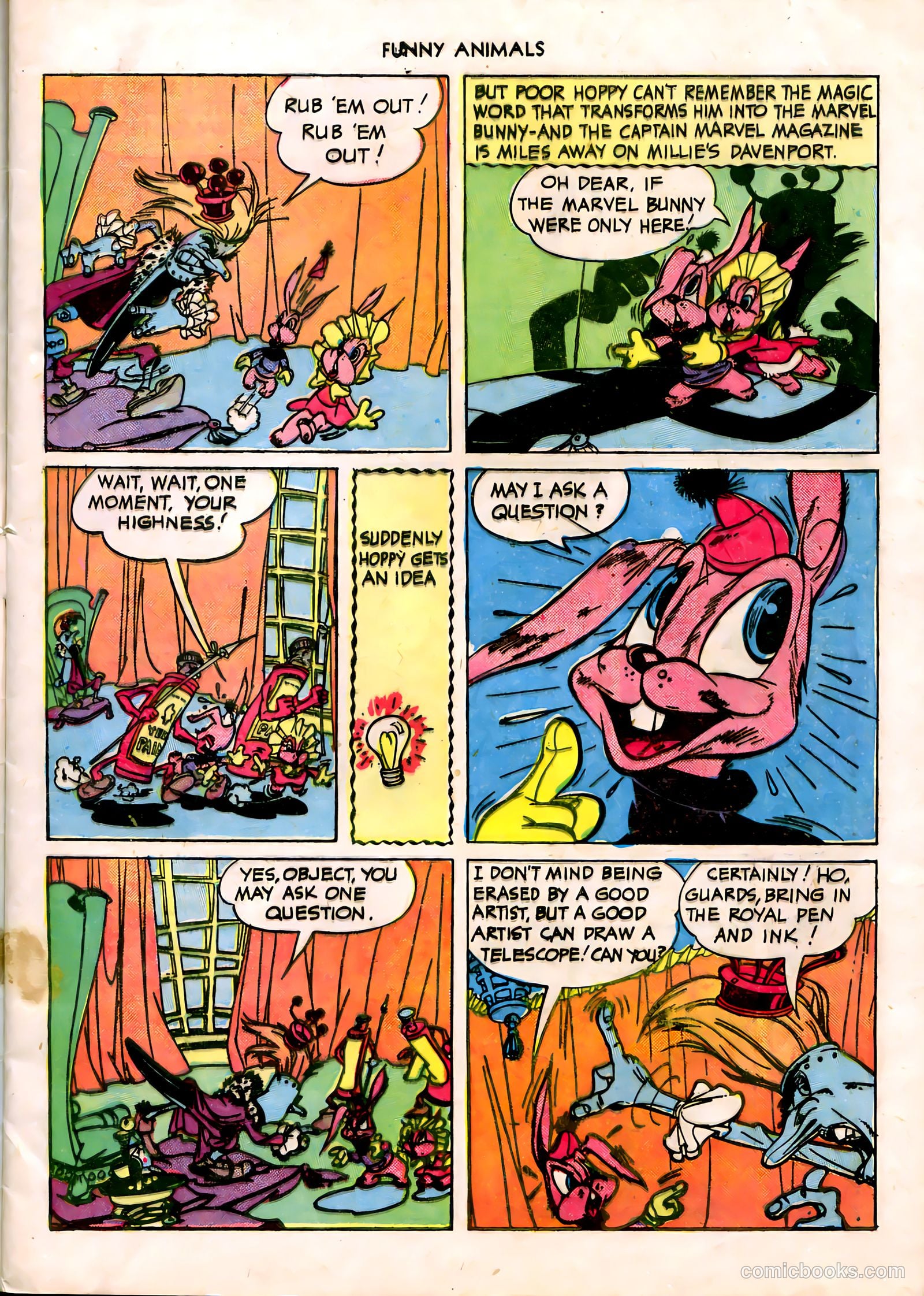 Fawcett's Funny Animals #15 (1944) — page 7 of 52