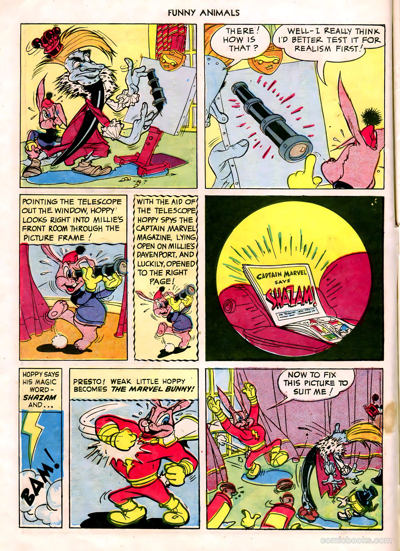 Fawcett's Funny Animals #15 (1944) — page 8 of 52