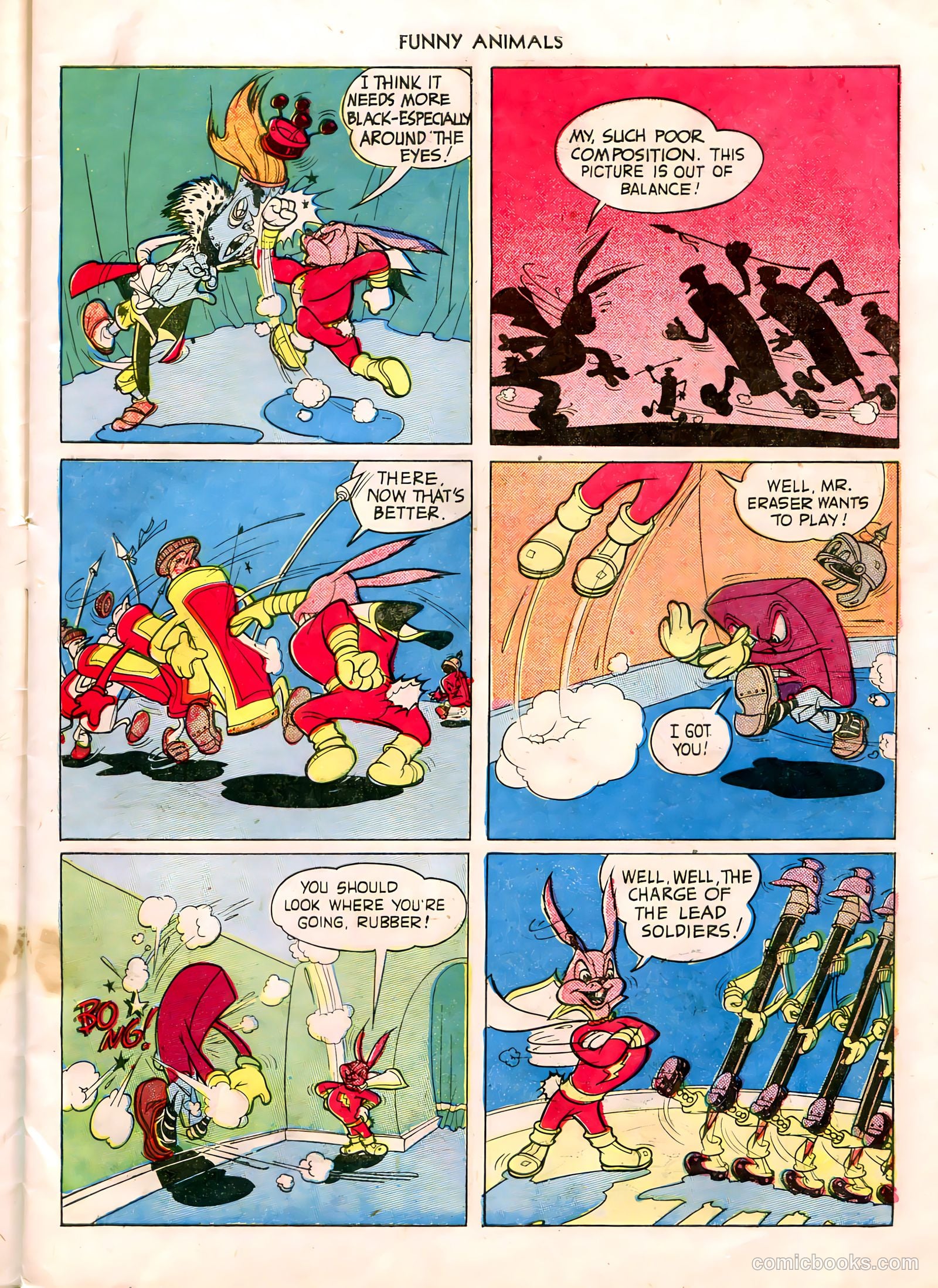 Fawcett's Funny Animals #15 (1944) — page 9 of 52
