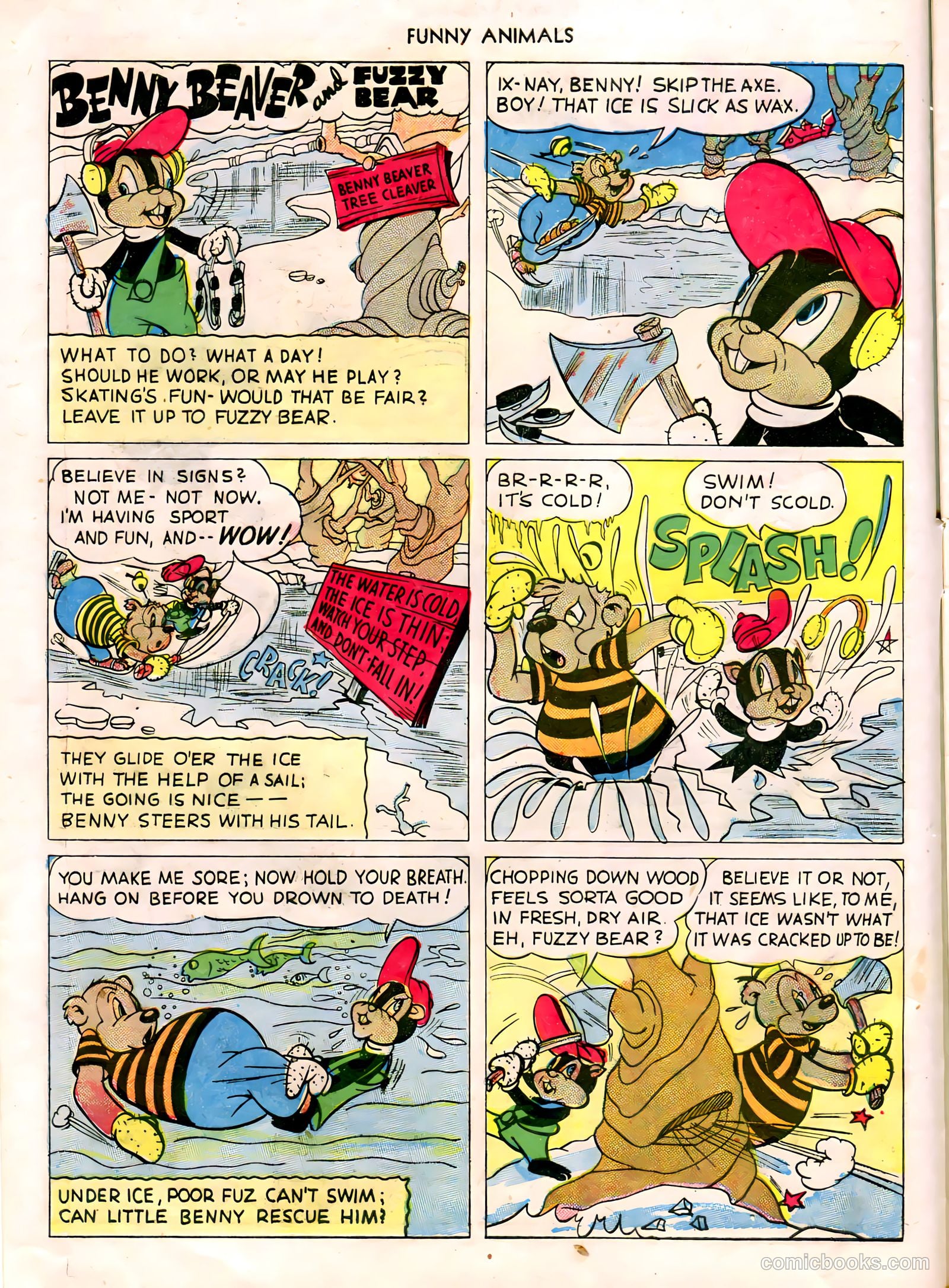 Fawcett's Funny Animals #15 (1944) — page 14 of 52