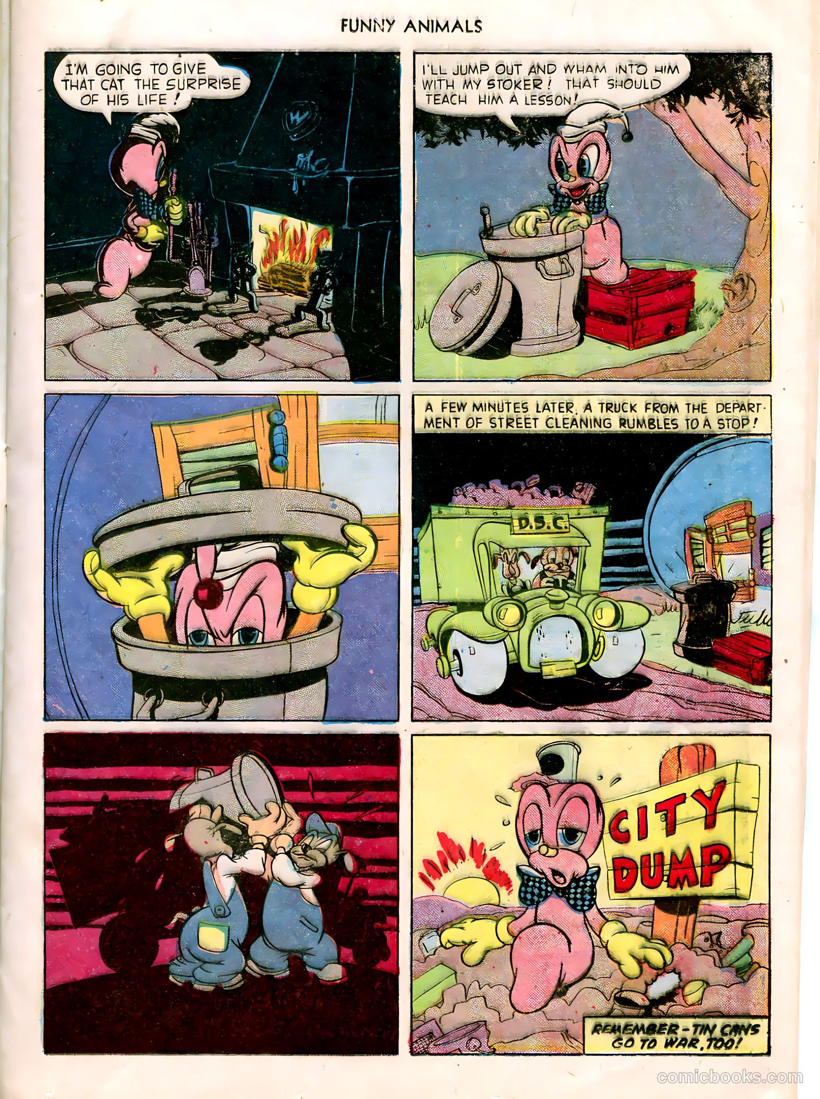 Fawcett's Funny Animals #15 (1944) — page 17 of 52