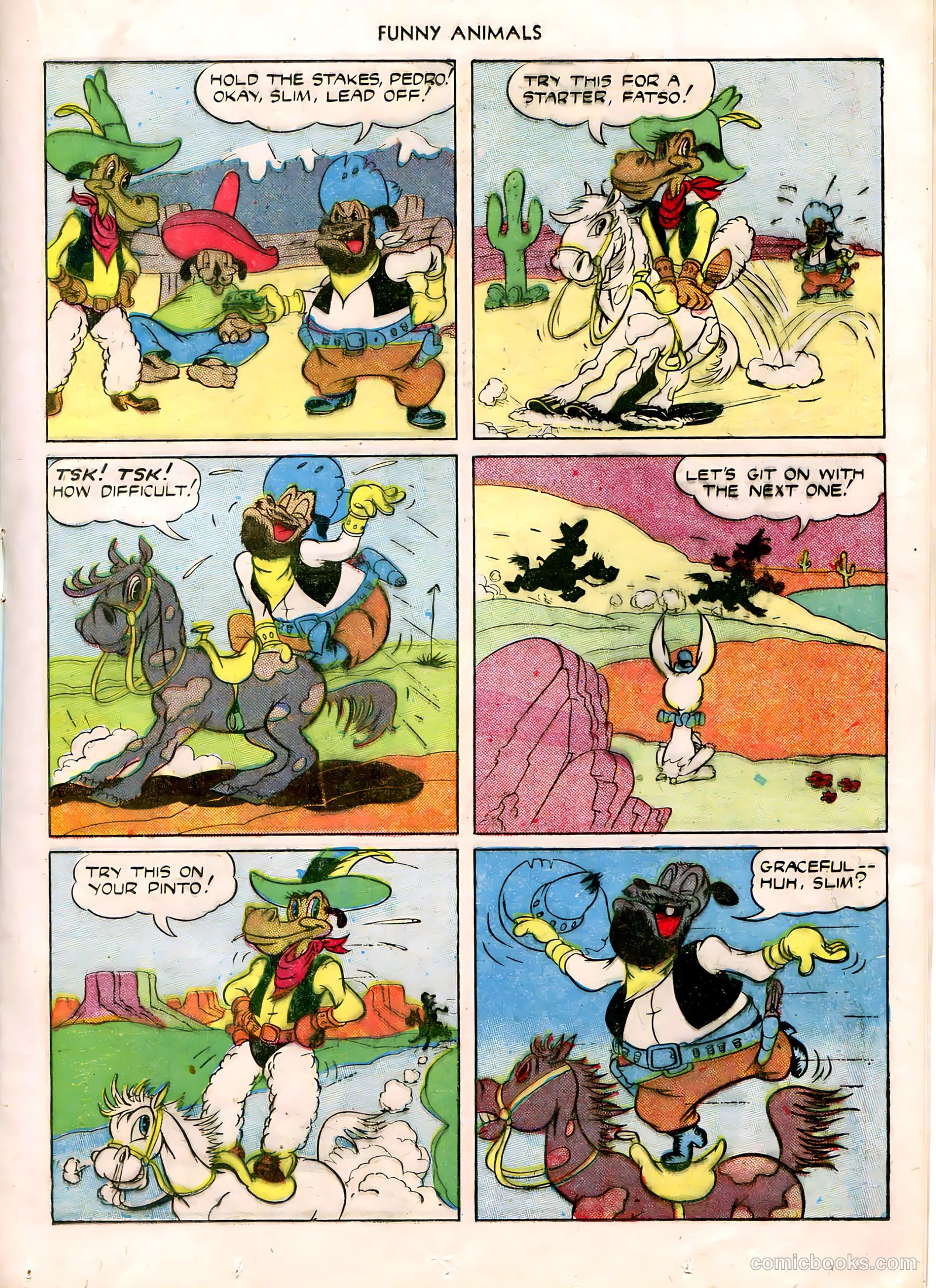 Fawcett's Funny Animals #15 (1944) — page 23 of 52
