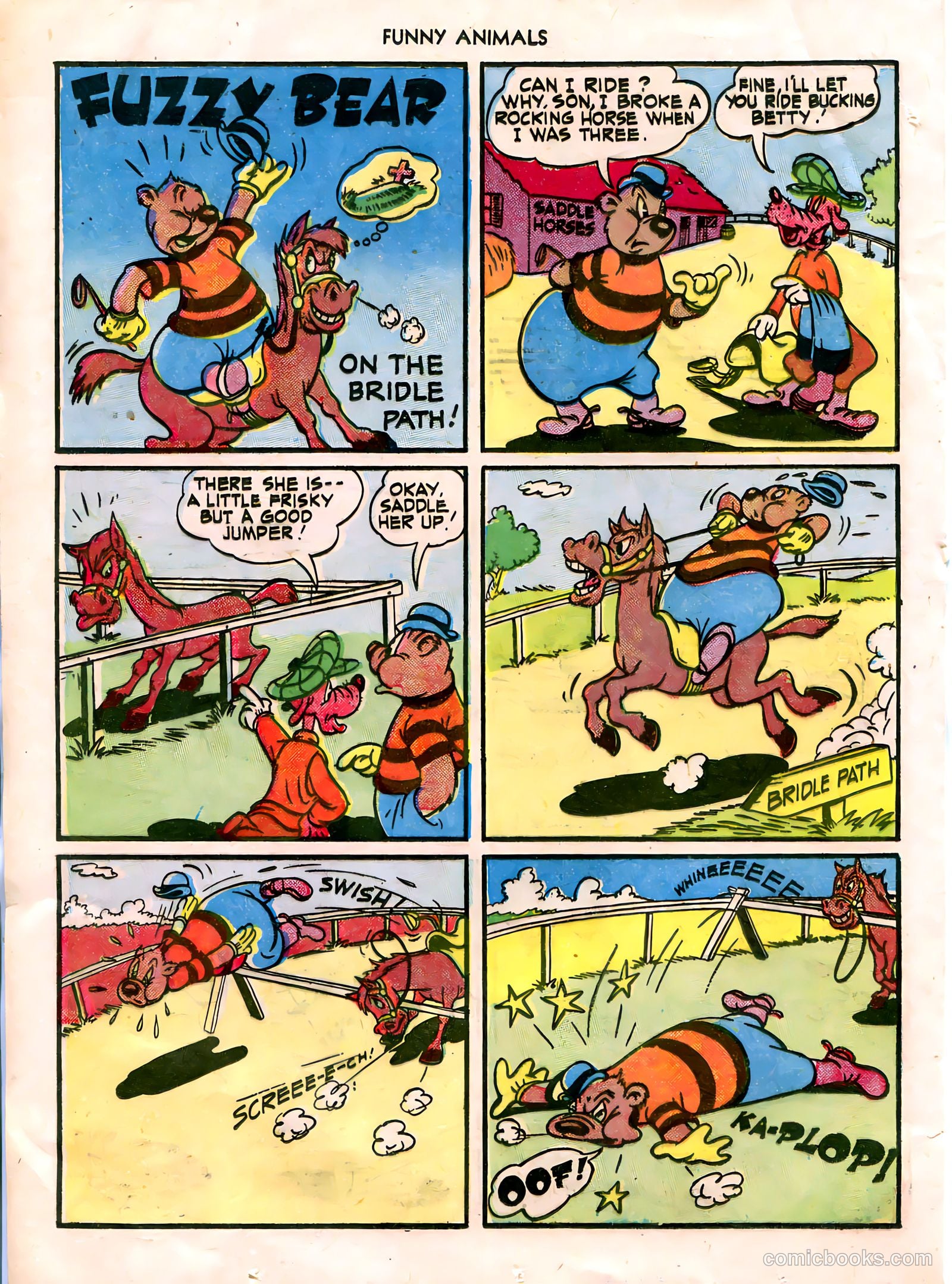 Fawcett's Funny Animals #15 (1944) — page 28 of 52