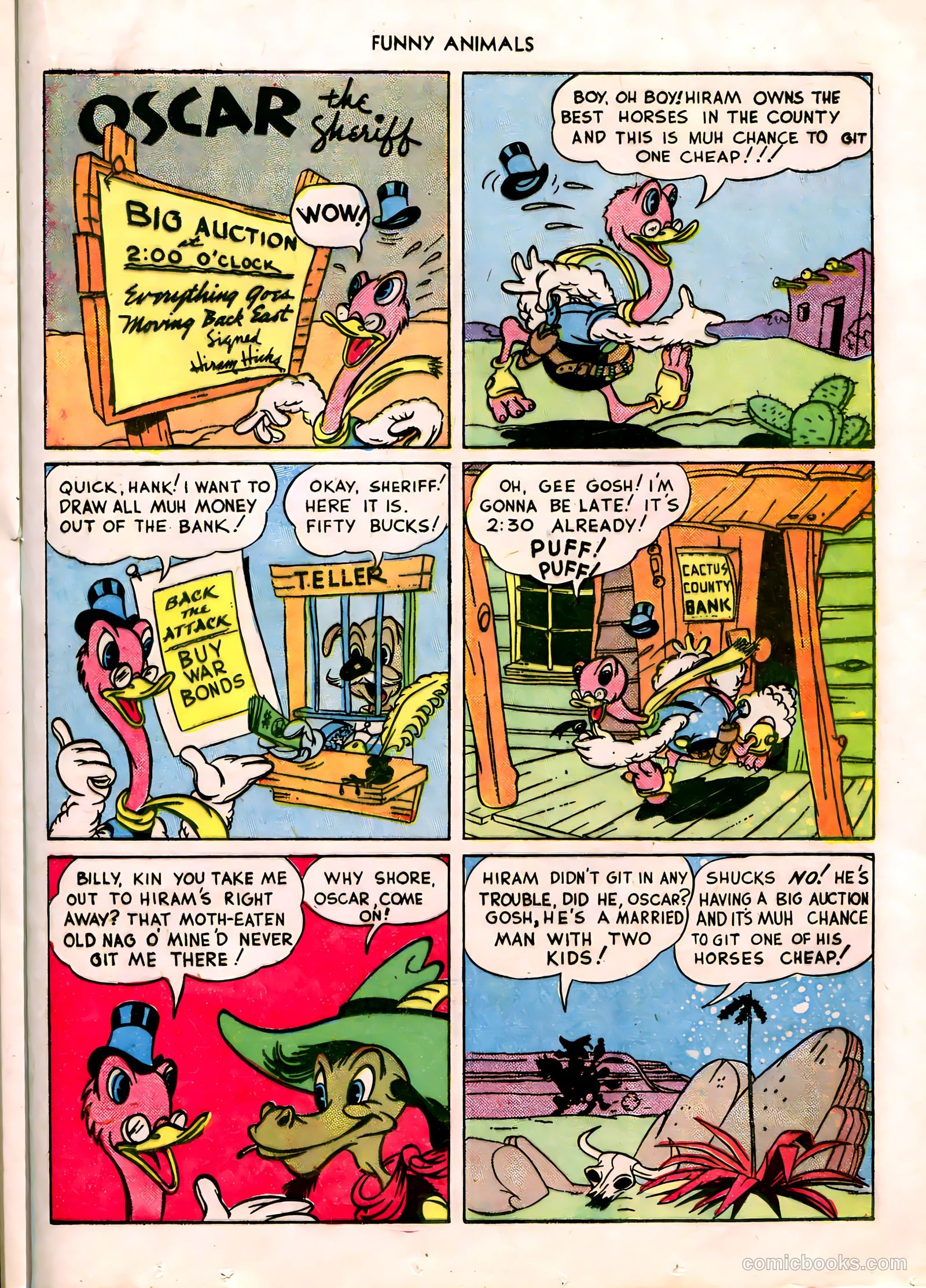 Fawcett's Funny Animals #15 (1944) — page 31 of 52