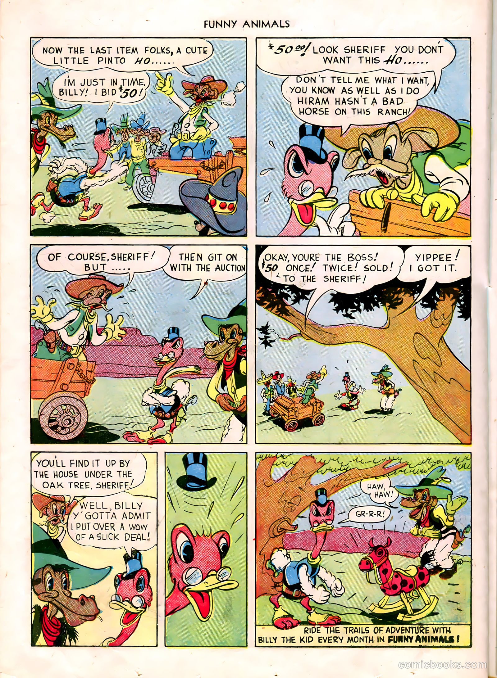 Fawcett's Funny Animals #15 (1944) — page 32 of 52