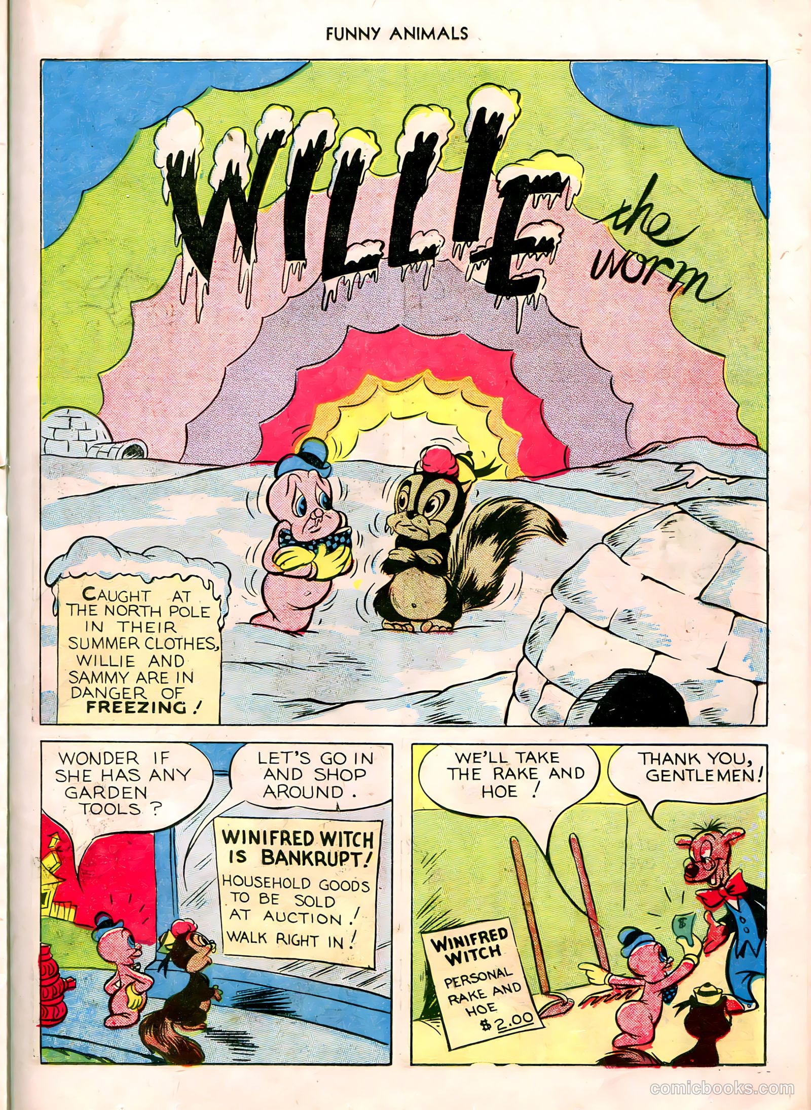 Fawcett's Funny Animals #15 (1944) — page 33 of 52